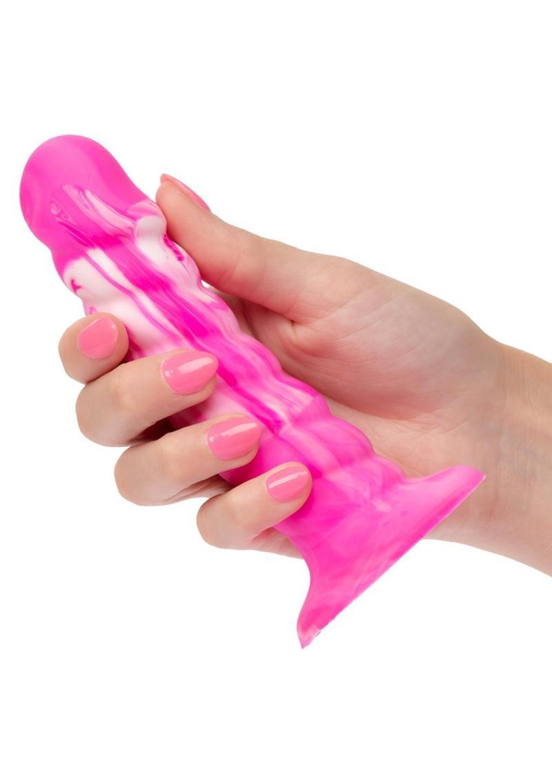CalExotics Twisted Love Twisted Ribbed Probe Silicone Anal Probe - Buy At Luxury Toy X - Free 3-Day Shipping