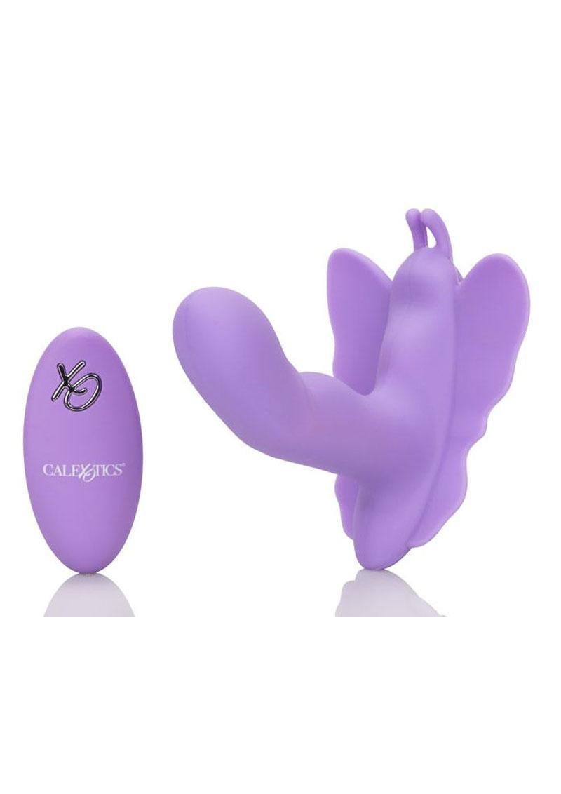CalExotics Venus Butterfly Rocking Penis Silicone Rechargeable Strap-On with Remote Control - Buy At Luxury Toy X - Free 3-Day Shipping