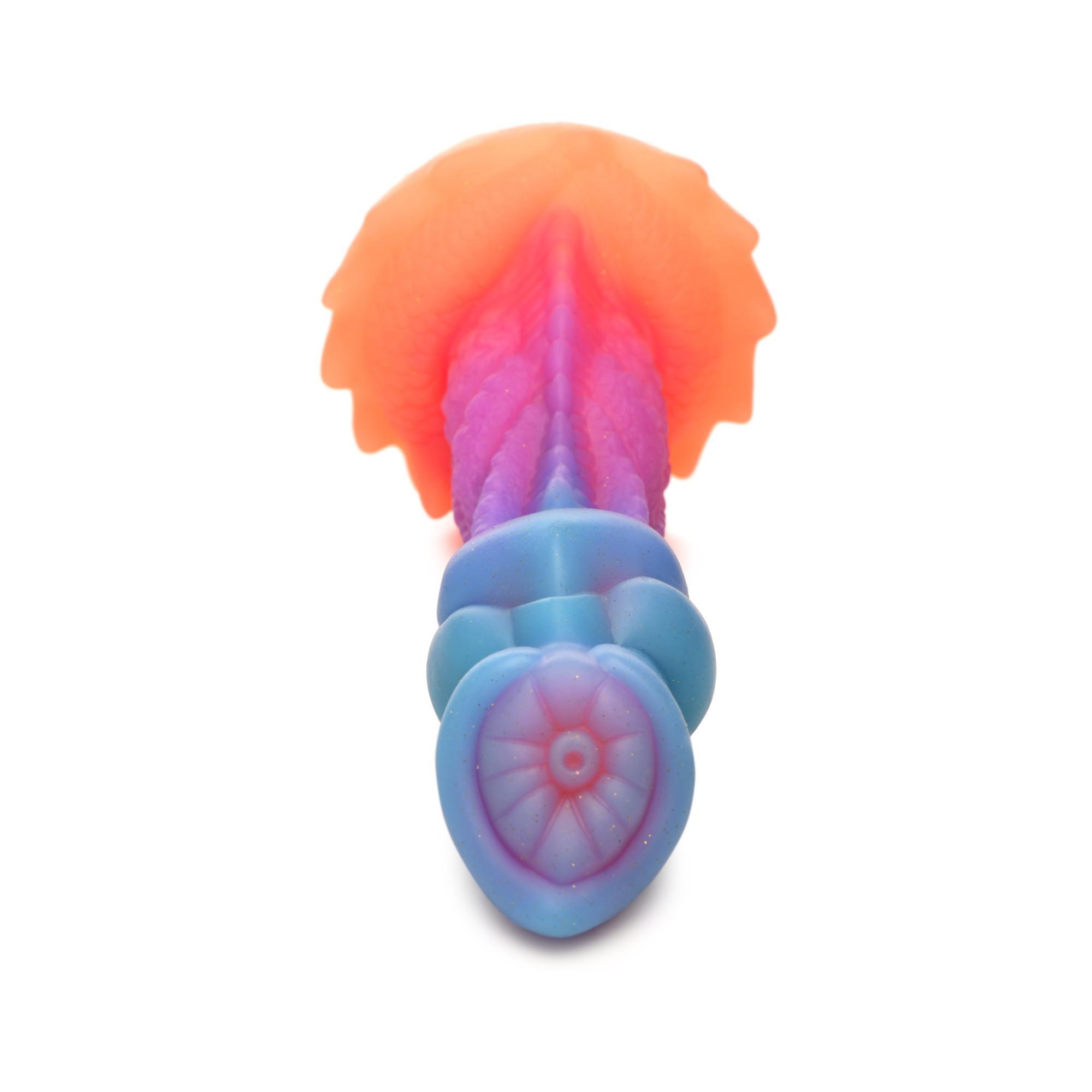 Creature Cocks Aqua-Cock Glow in the Dark Silicone Dildo - Buy At Luxury Toy X - Free 3-Day Shipping