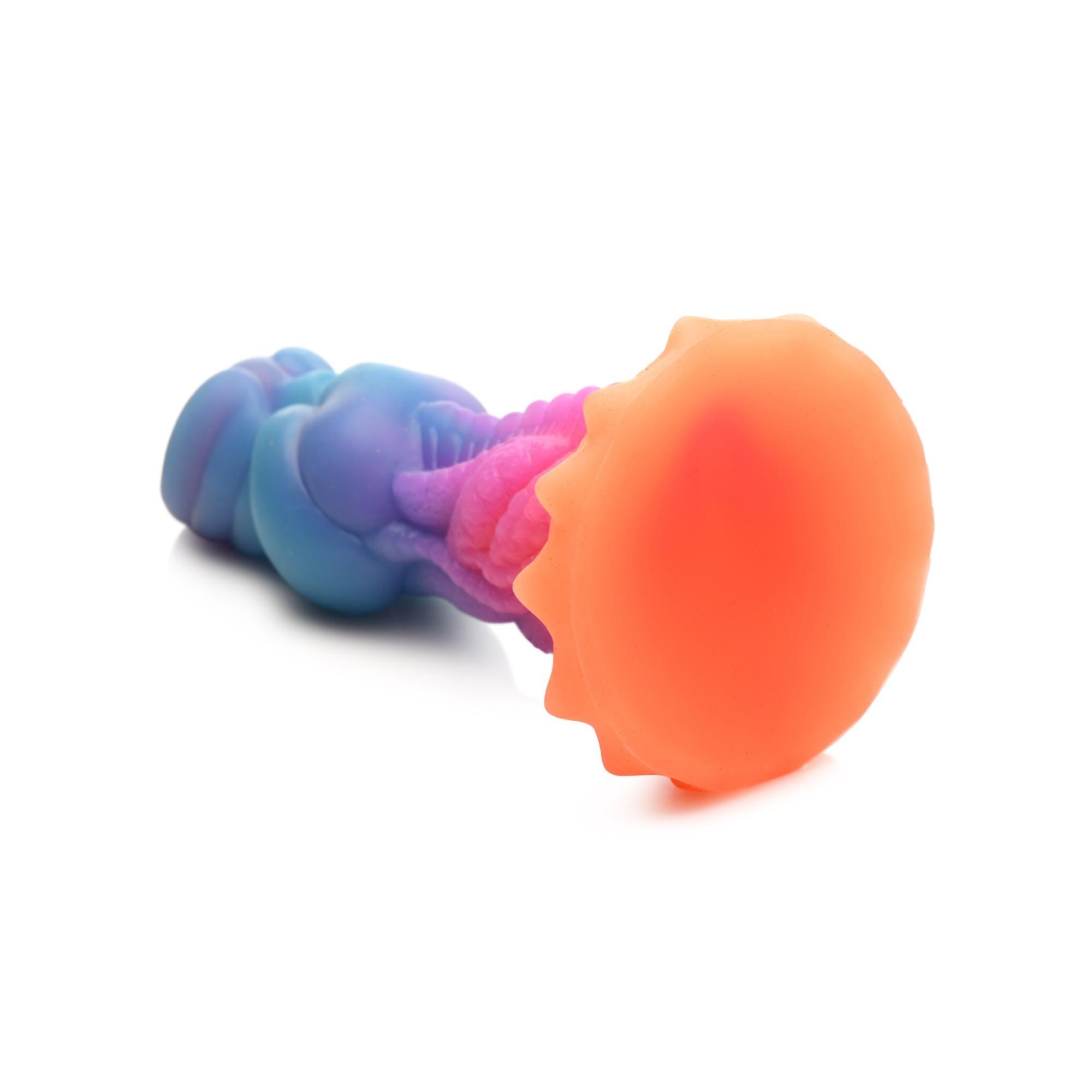 Creature Cocks Aqua-Cock Glow in the Dark Silicone Dildo - Buy At Luxury Toy X - Free 3-Day Shipping