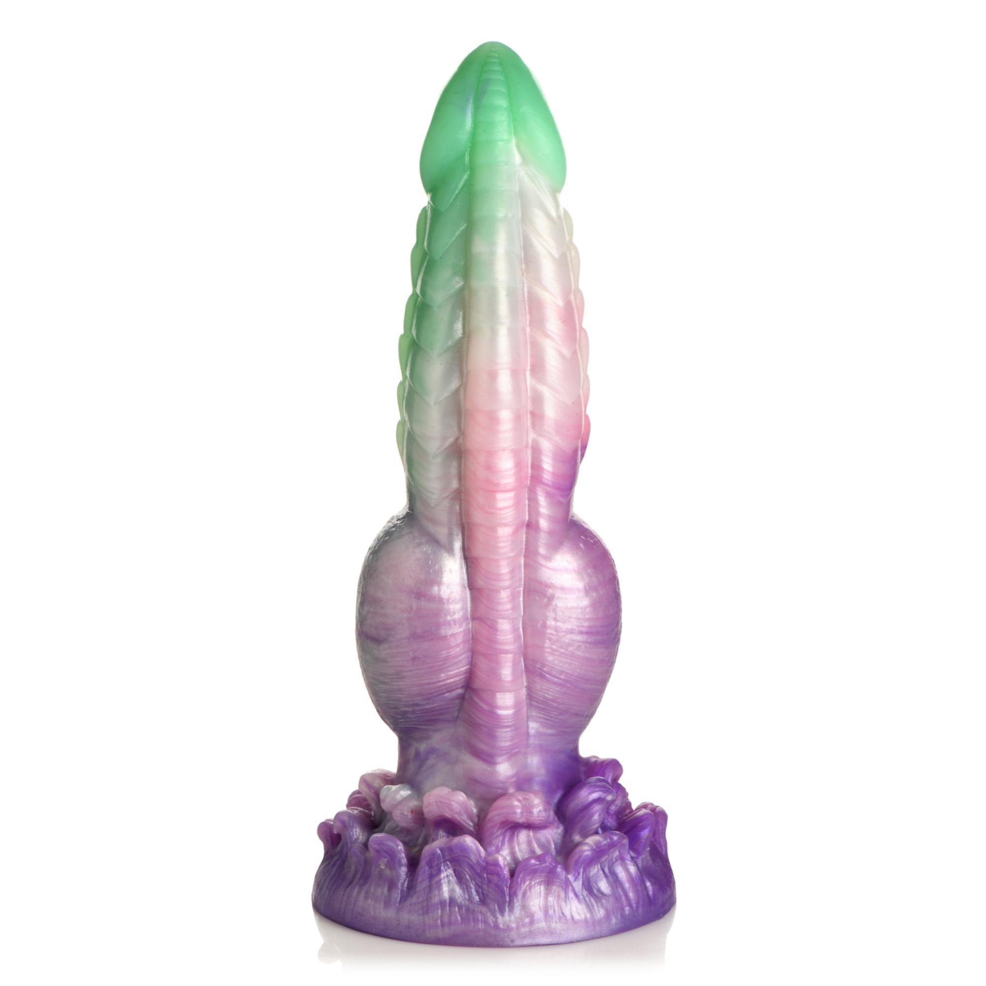 Creature Cocks Aqua Phoenix Silicone Dildo - Buy At Luxury Toy X - Free 3-Day Shipping