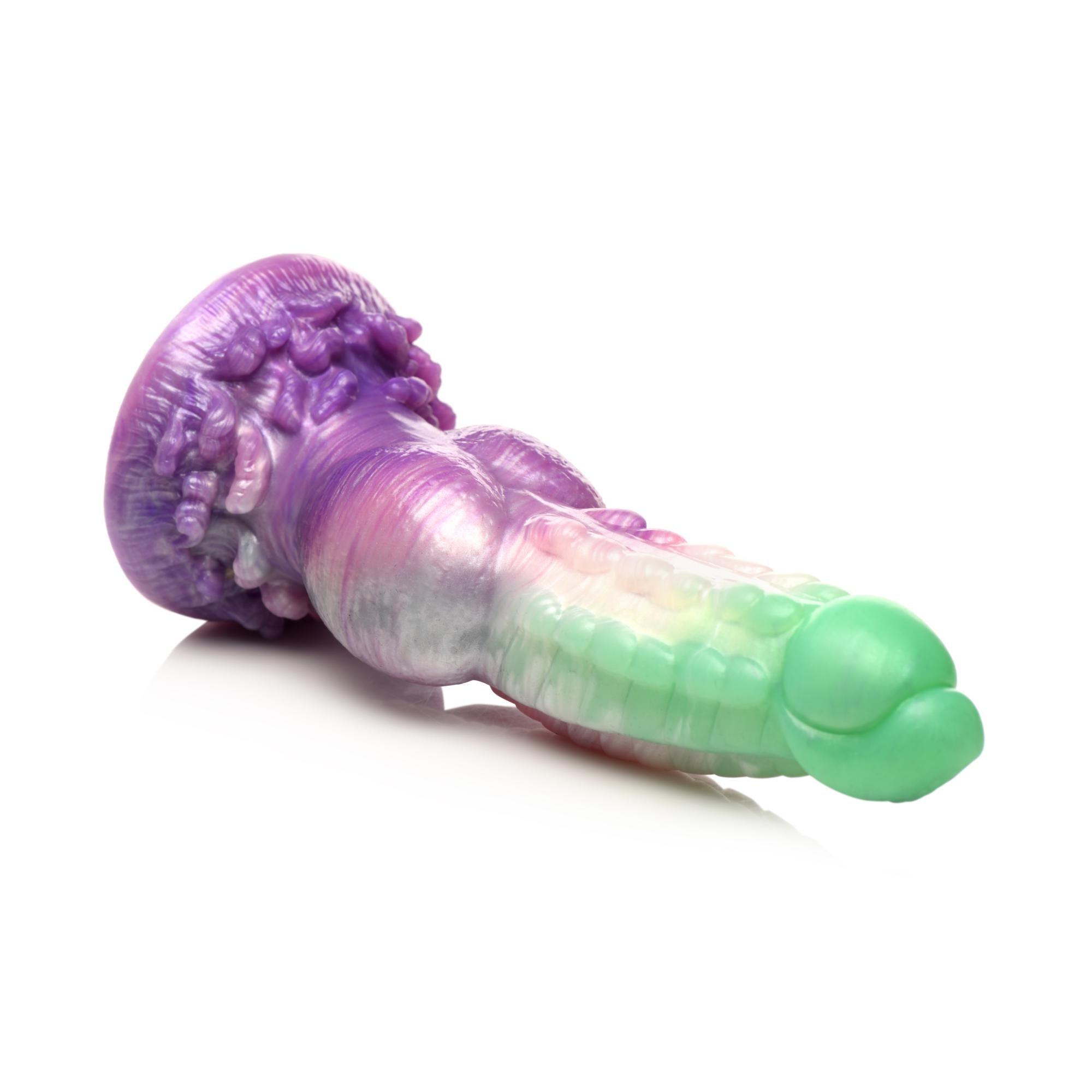 Creature Cocks Aqua Phoenix Silicone Dildo - Buy At Luxury Toy X - Free 3-Day Shipping