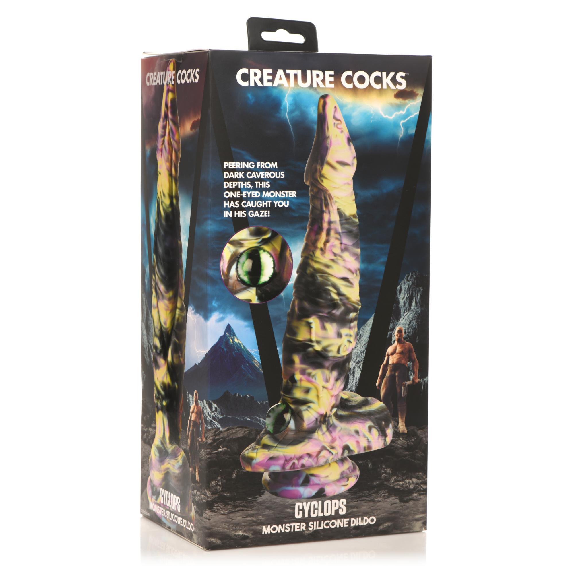Creature Cocks Cyclops Monster Silicone Dildo - Buy At Luxury Toy X - Free 3-Day Shipping