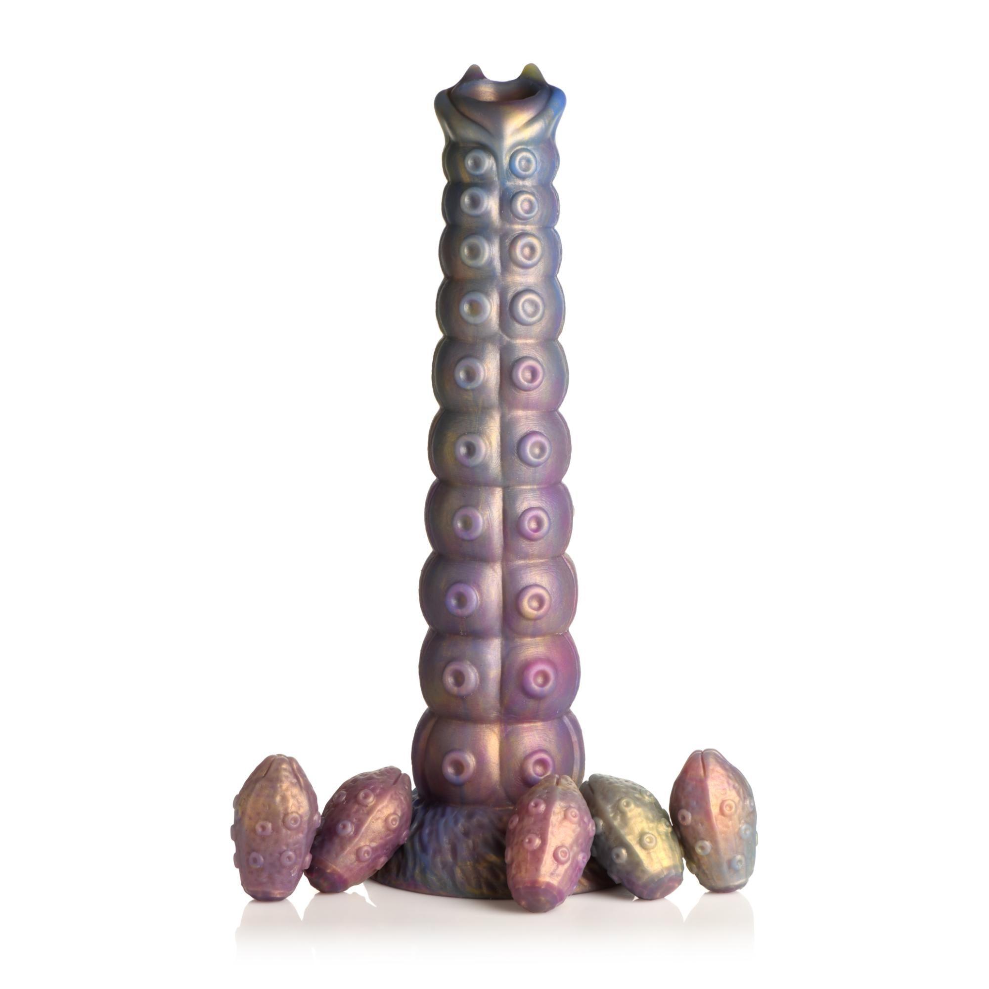 Creature Cocks Deep Invader Tentacle Ovipositor Silicone Dildo - Buy At Luxury Toy X - Free 3-Day Shipping