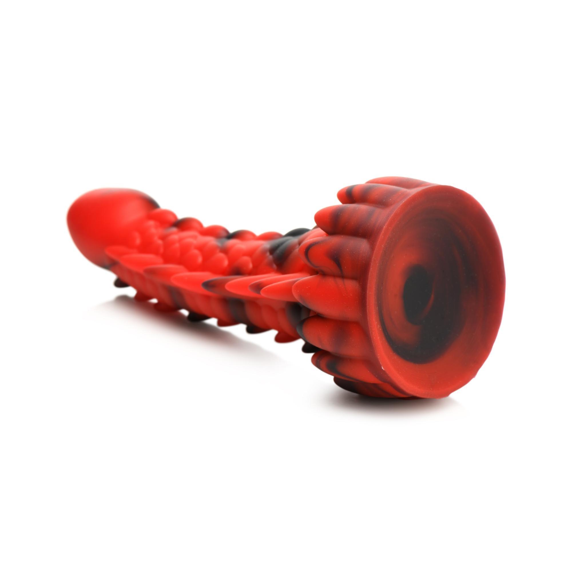 Creature Cocks Demon Rising Scaly Dragon Silicone Dildo - Buy At Luxury Toy X - Free 3-Day Shipping