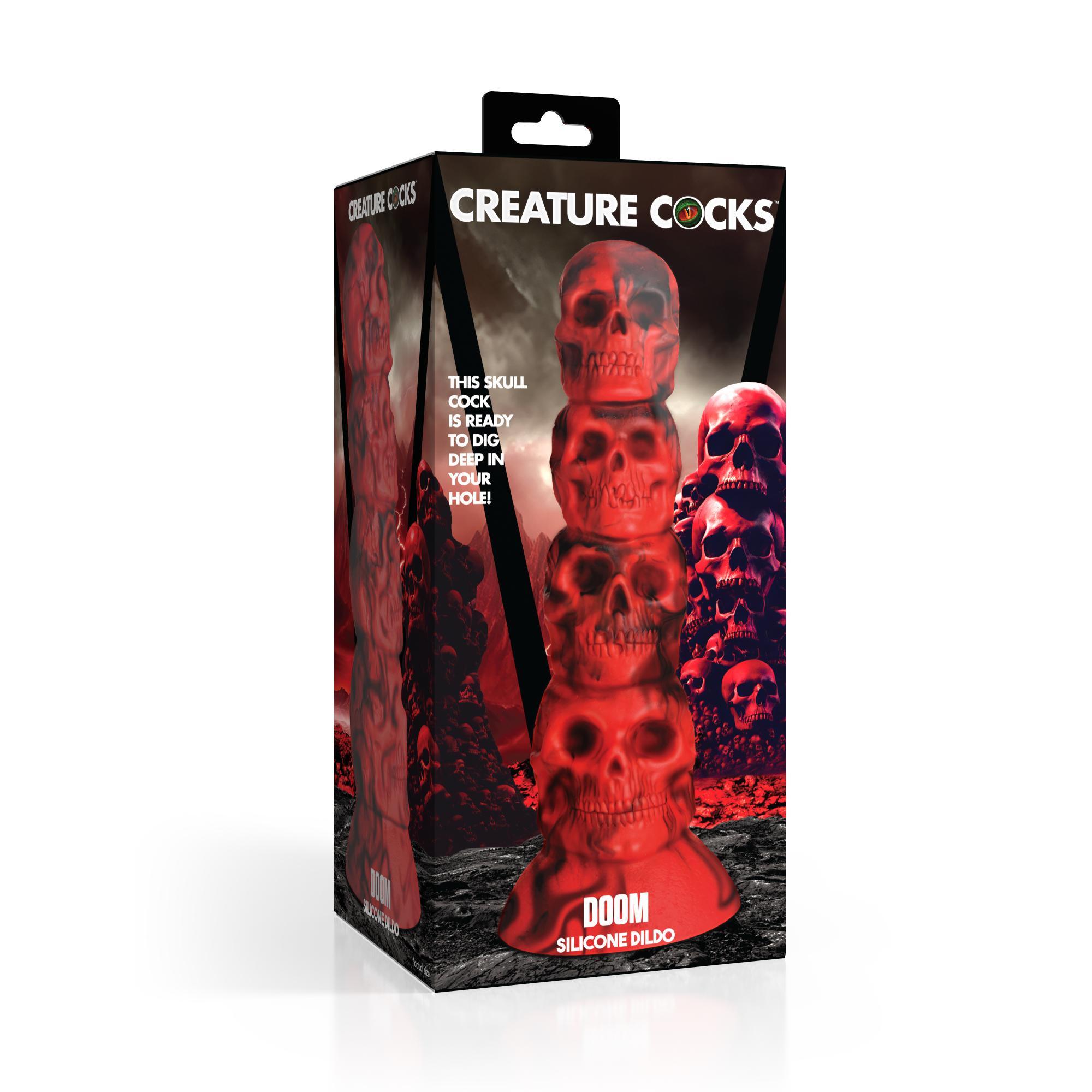 Creature Cocks Doom Silicone Dildo - Buy At Luxury Toy X - Free 3-Day Shipping
