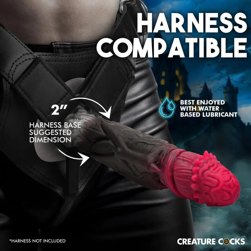 Creature Cocks Dracula Silicone Dildo - Buy At Luxury Toy X - Free 3-Day Shipping