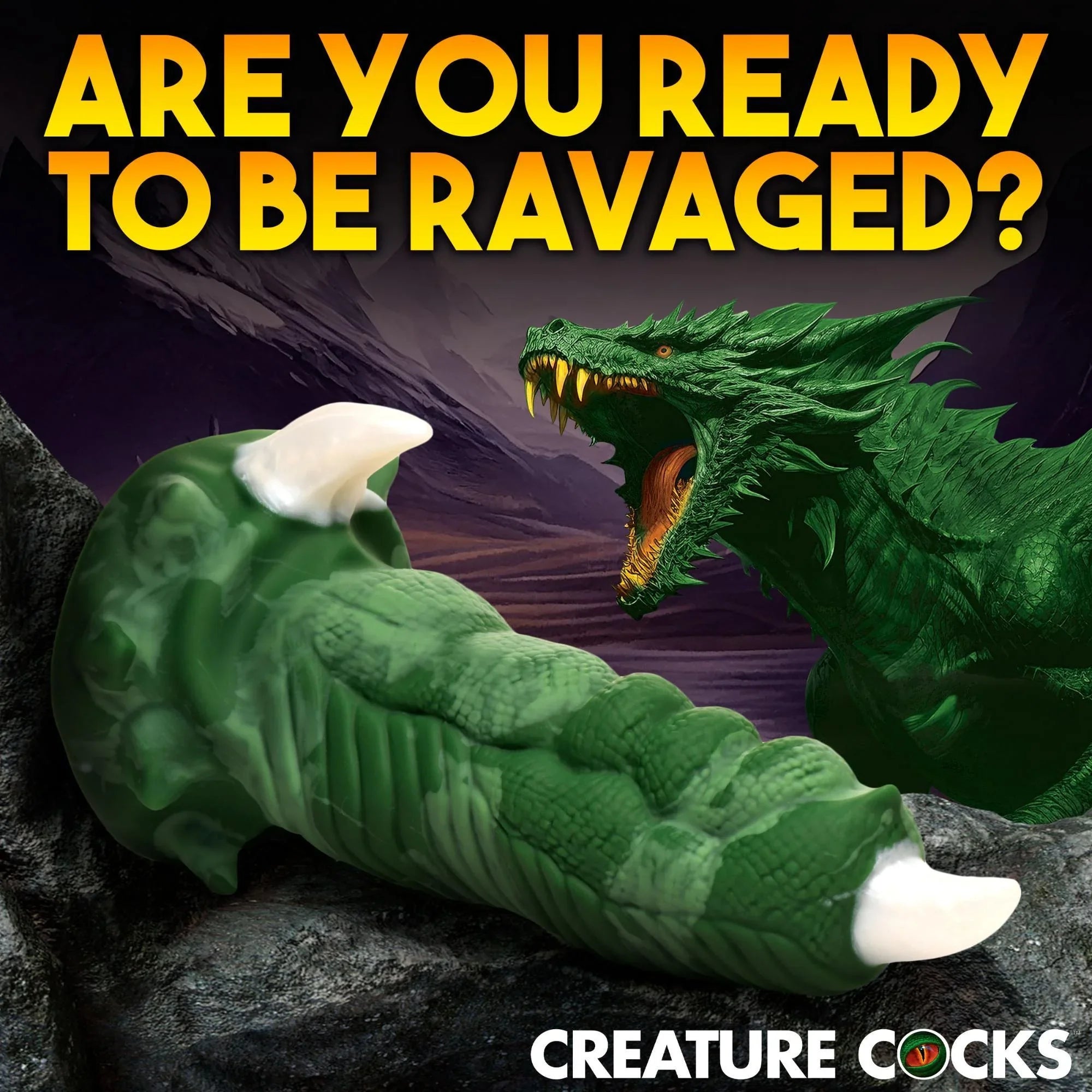 Creature Cocks Dragon Claw Silicone Dildo - Buy At Luxury Toy X - Free 3-Day Shipping