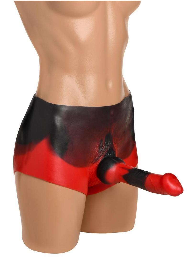 Creature Cocks Hell Hound Silicone Strap-On - Buy At Luxury Toy X - Free 3-Day Shipping