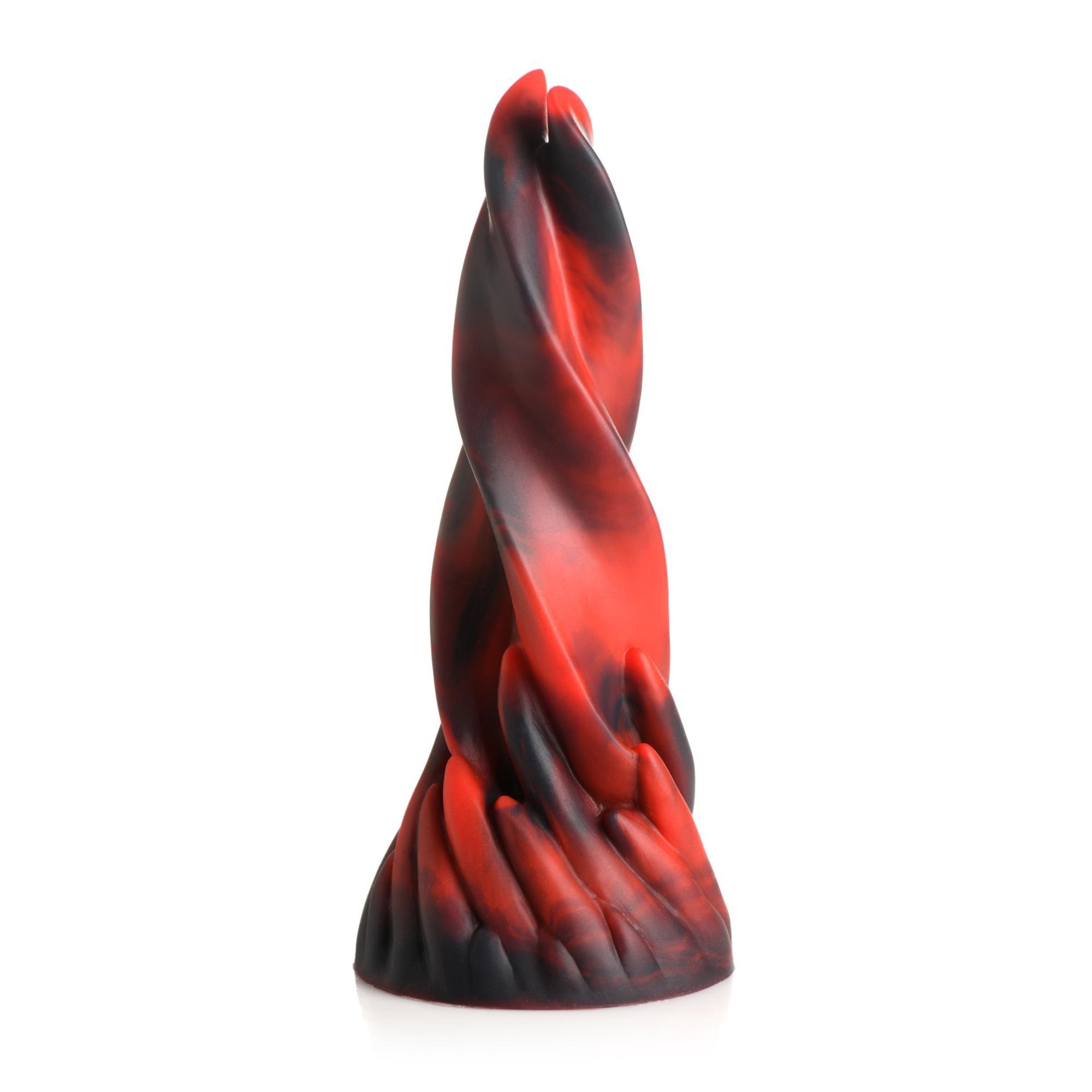 Creature Cocks Hell Kiss Twisted Tongues Silicone Dildo - Buy At Luxury Toy X - Free 3-Day Shipping
