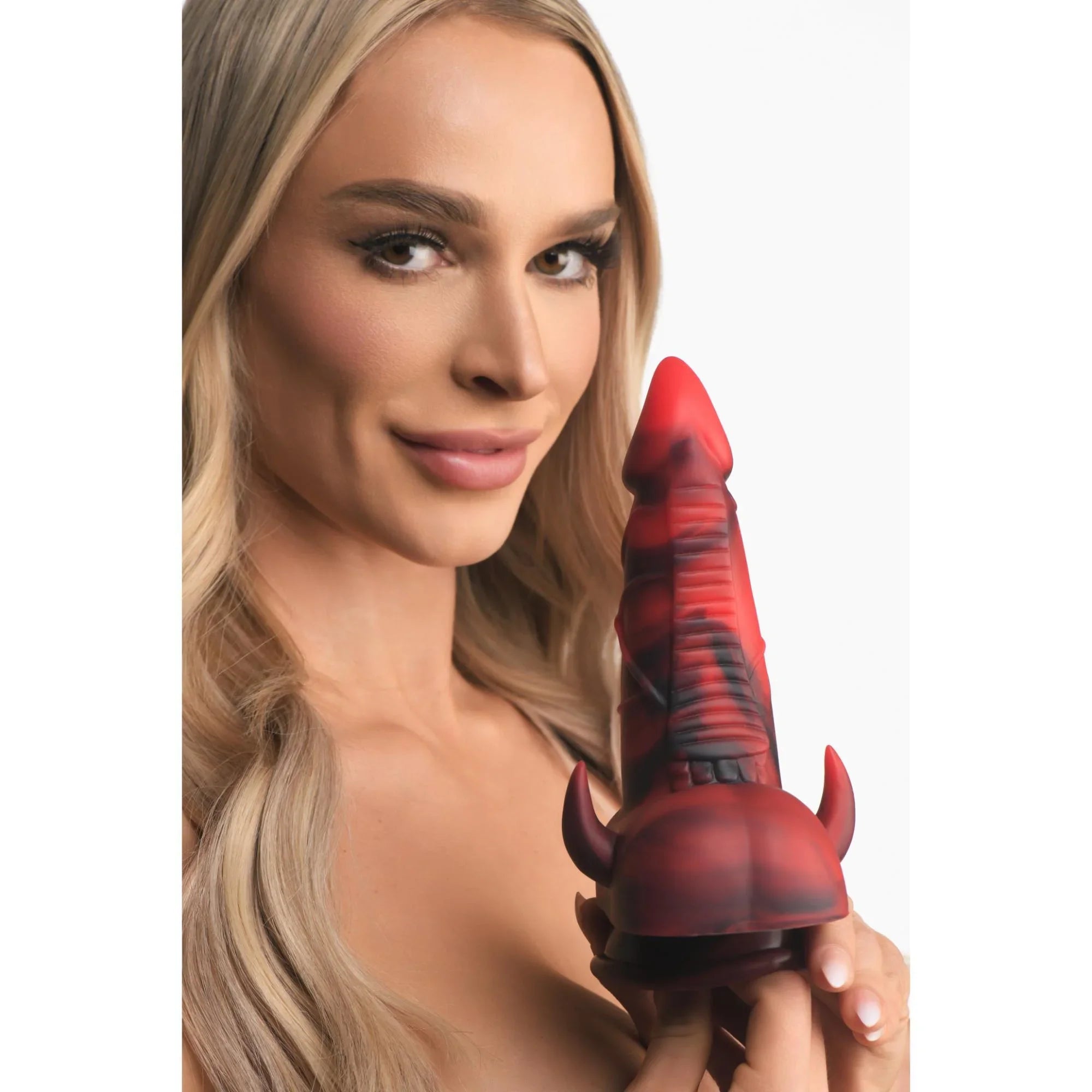 Creature Cocks Horny Devil Demon Silicone Dildo - Buy At Luxury Toy X - Free 3-Day Shipping