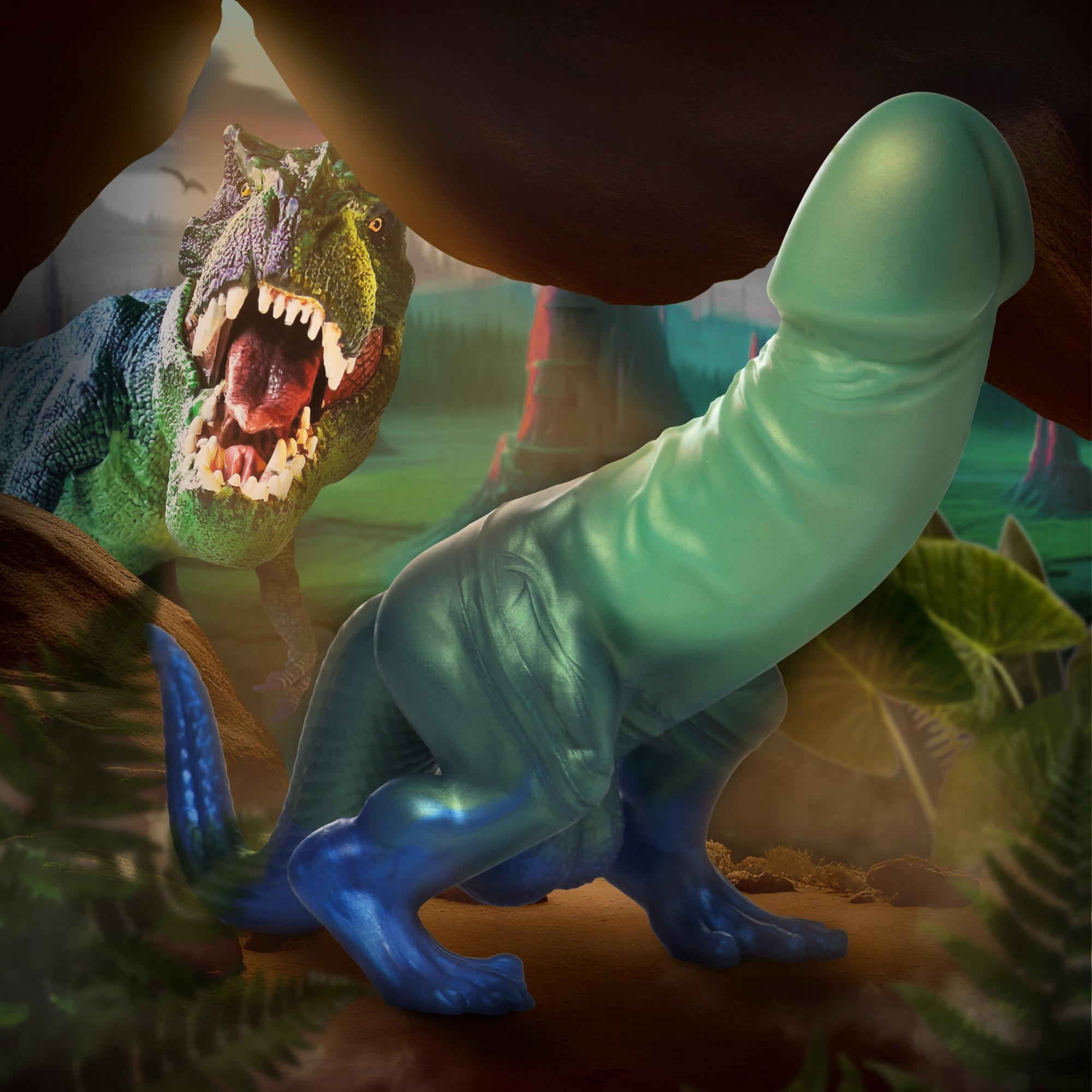 Creature Cocks Jurassic Dock Dinosaur Silicone Dildo - Buy At Luxury Toy X - Free 3-Day Shipping