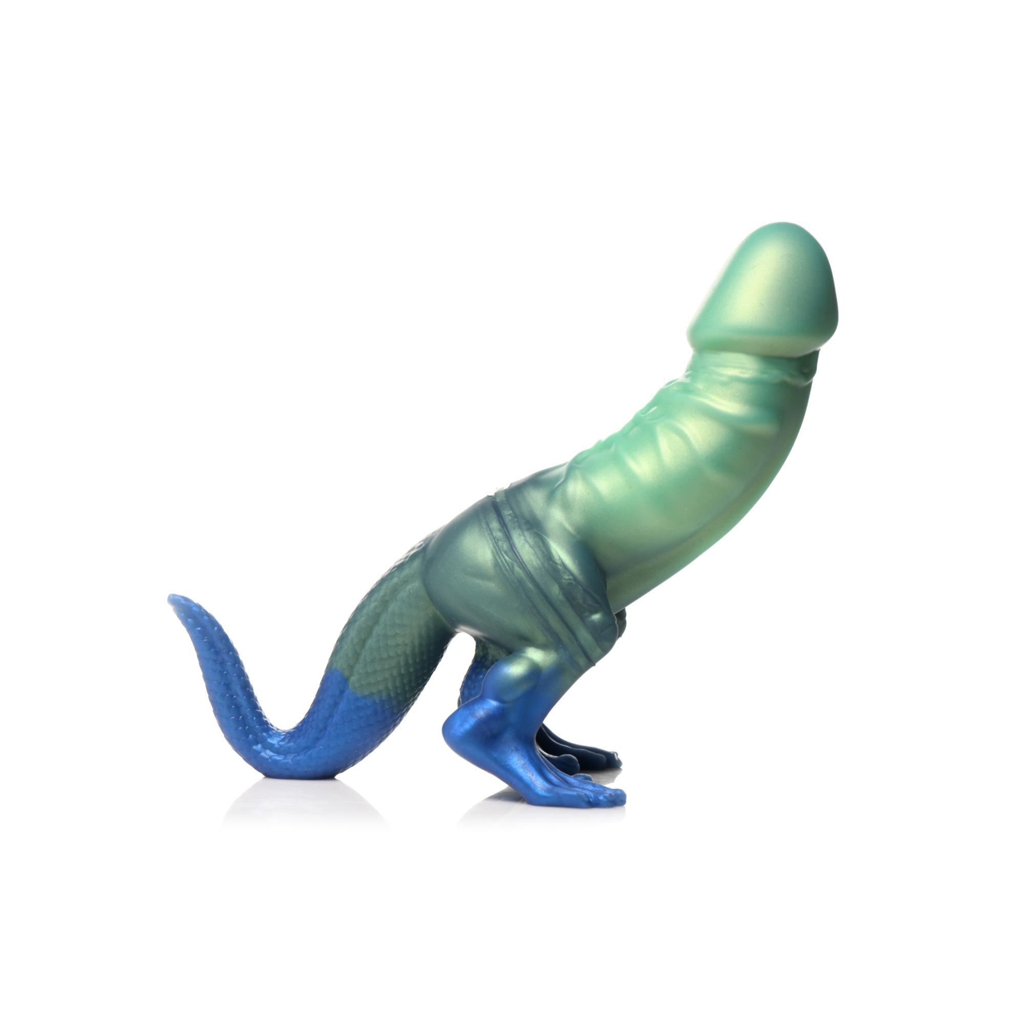 Creature Cocks Jurassic Dock Dinosaur Silicone Dildo - Buy At Luxury Toy X - Free 3-Day Shipping