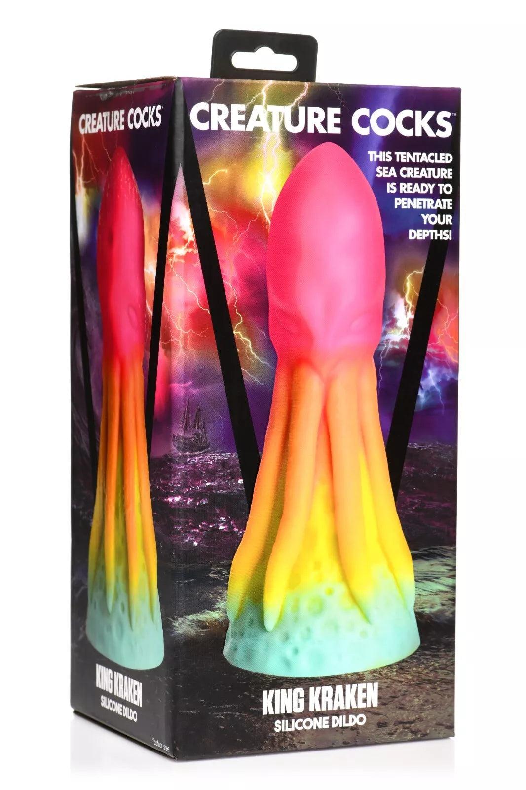 Creature Cocks King Kraken Silicone Dildo - Buy At Luxury Toy X - Free 3-Day Shipping