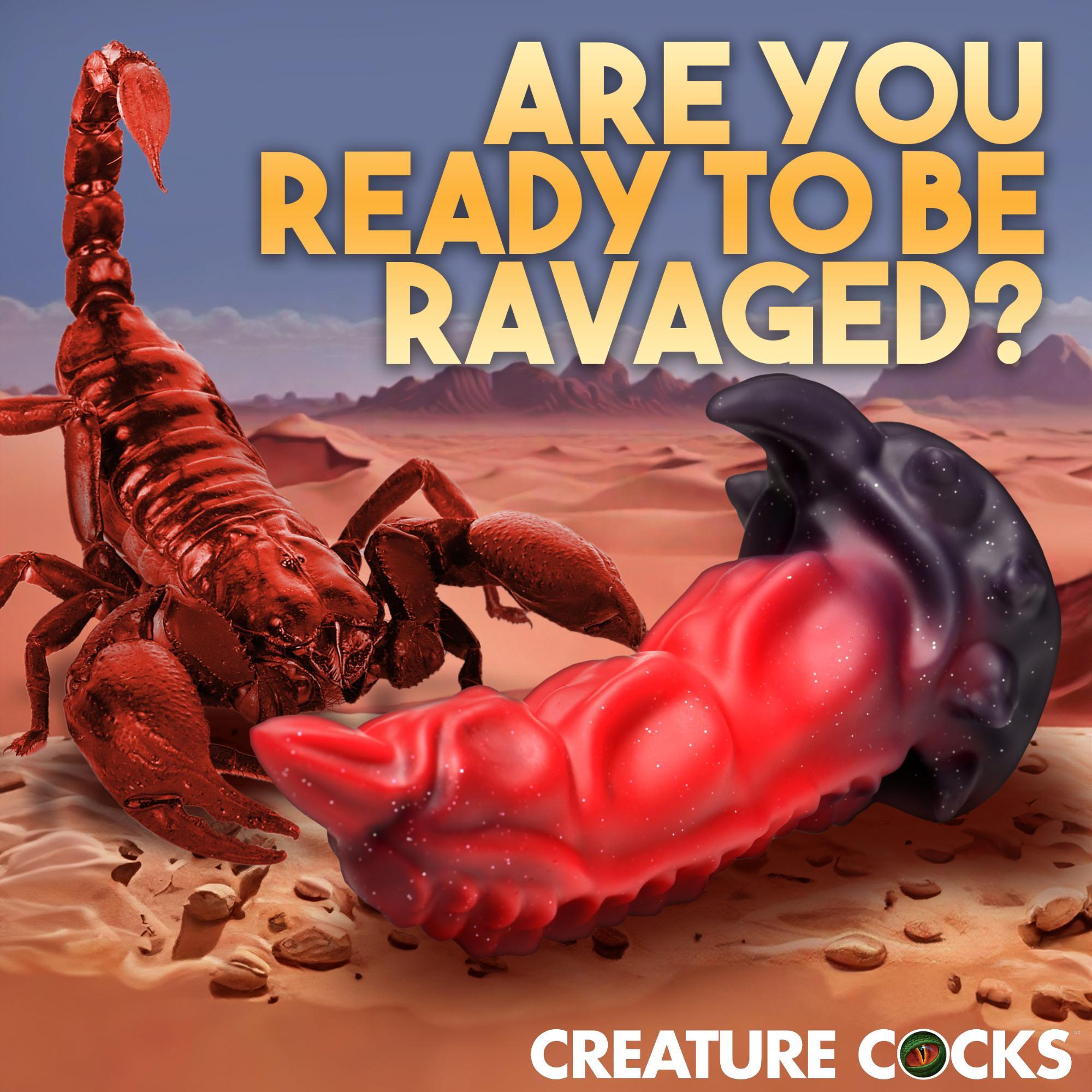 Creature Cocks King Scorpion Silicone Dildo - Buy At Luxury Toy X - Free 3-Day Shipping