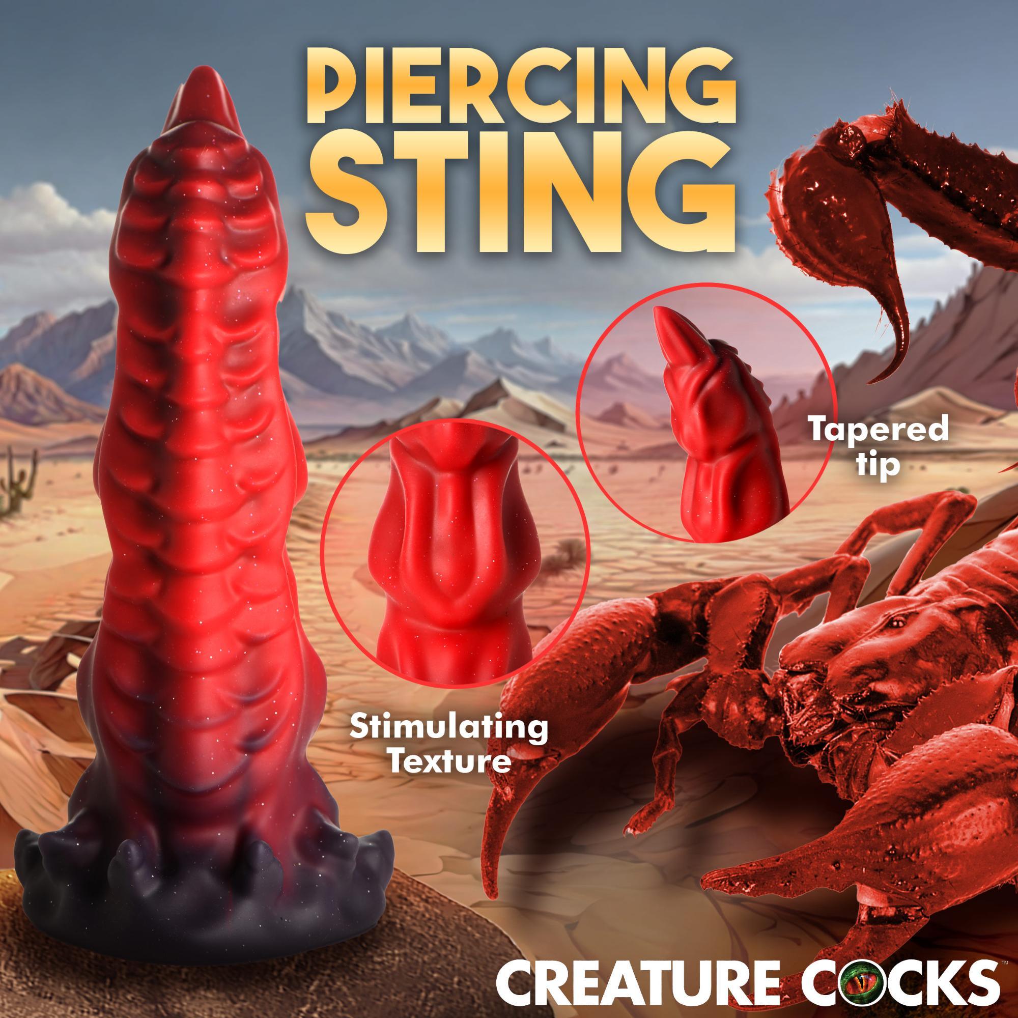 Creature Cocks King Scorpion Silicone Dildo - Buy At Luxury Toy X - Free 3-Day Shipping