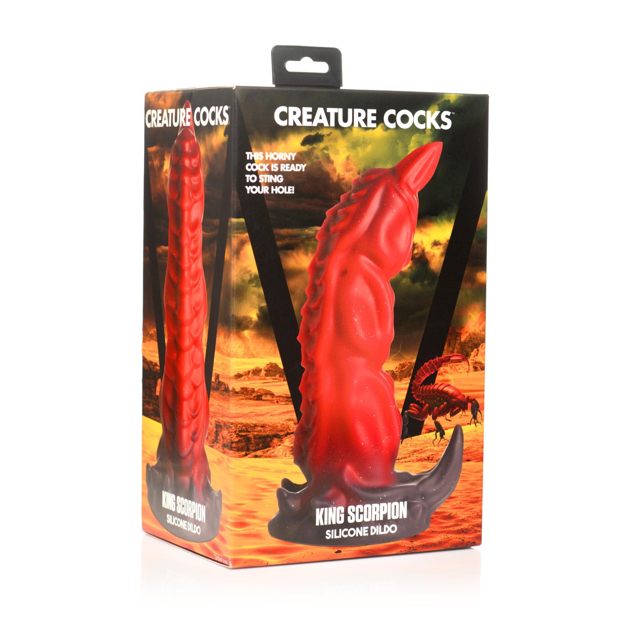Creature Cocks King Scorpion Silicone Dildo - Buy At Luxury Toy X - Free 3-Day Shipping