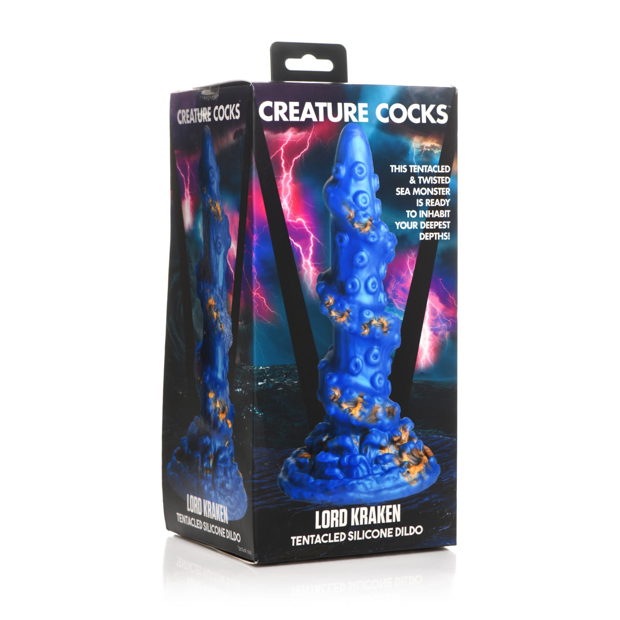 Creature Cocks Lord Kraken Silicone Dildo - Buy At Luxury Toy X - Free 3-Day Shipping