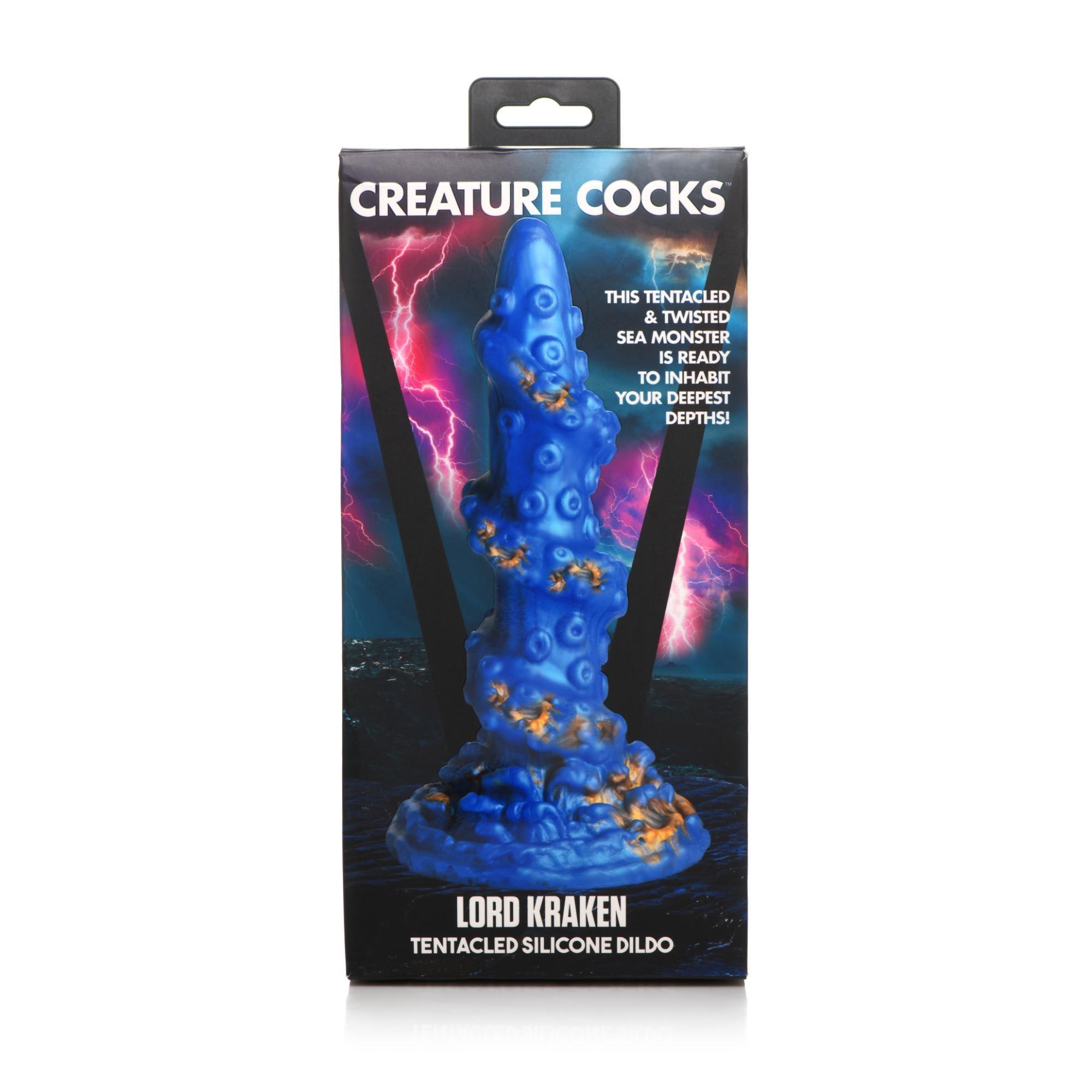 Creature Cocks Lord Kraken Silicone Dildo - Buy At Luxury Toy X - Free 3-Day Shipping