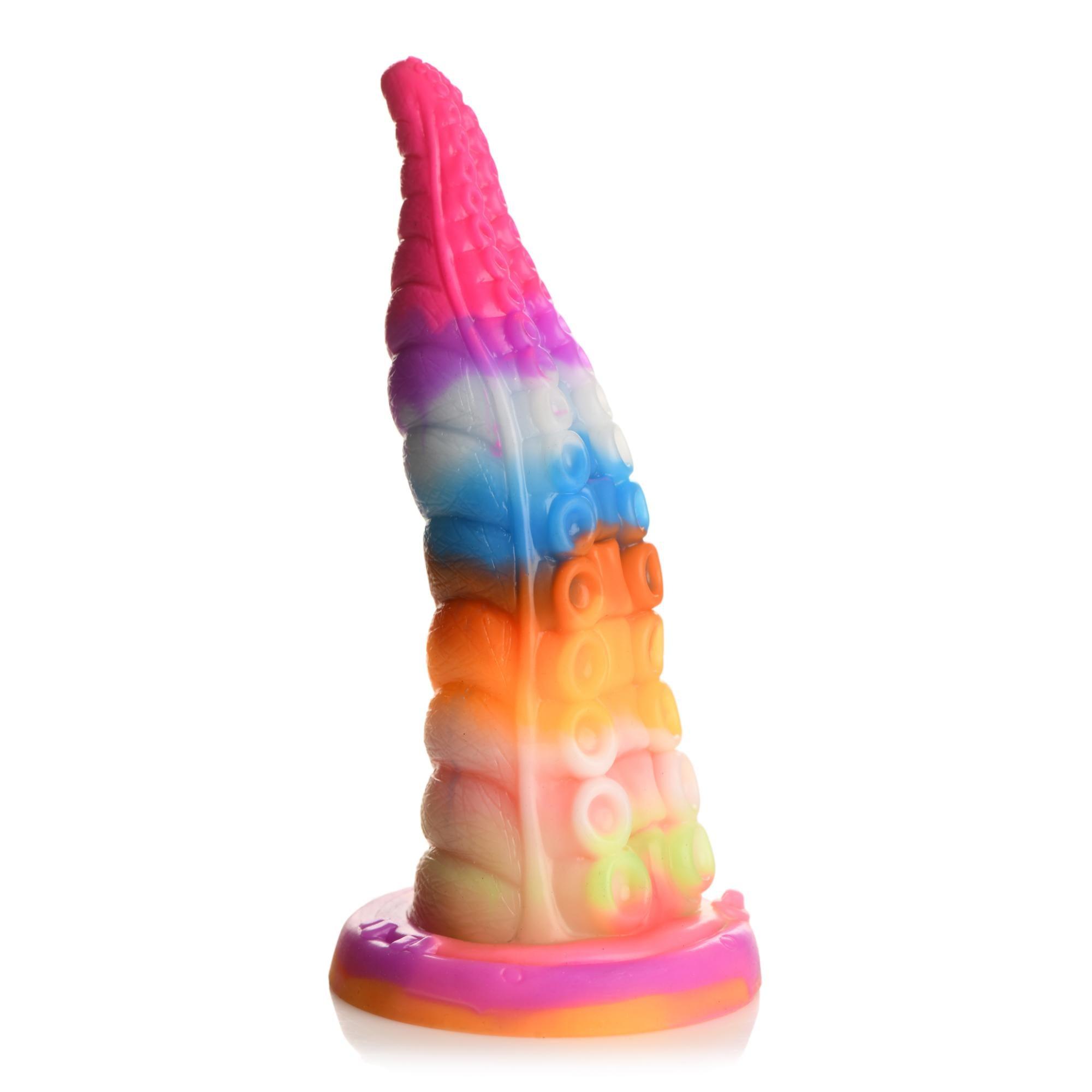 Creature Cocks Luminoctopus Glow in The Dark Tentacle Silicone Dildo - Buy At Luxury Toy X - Free 3-Day Shipping