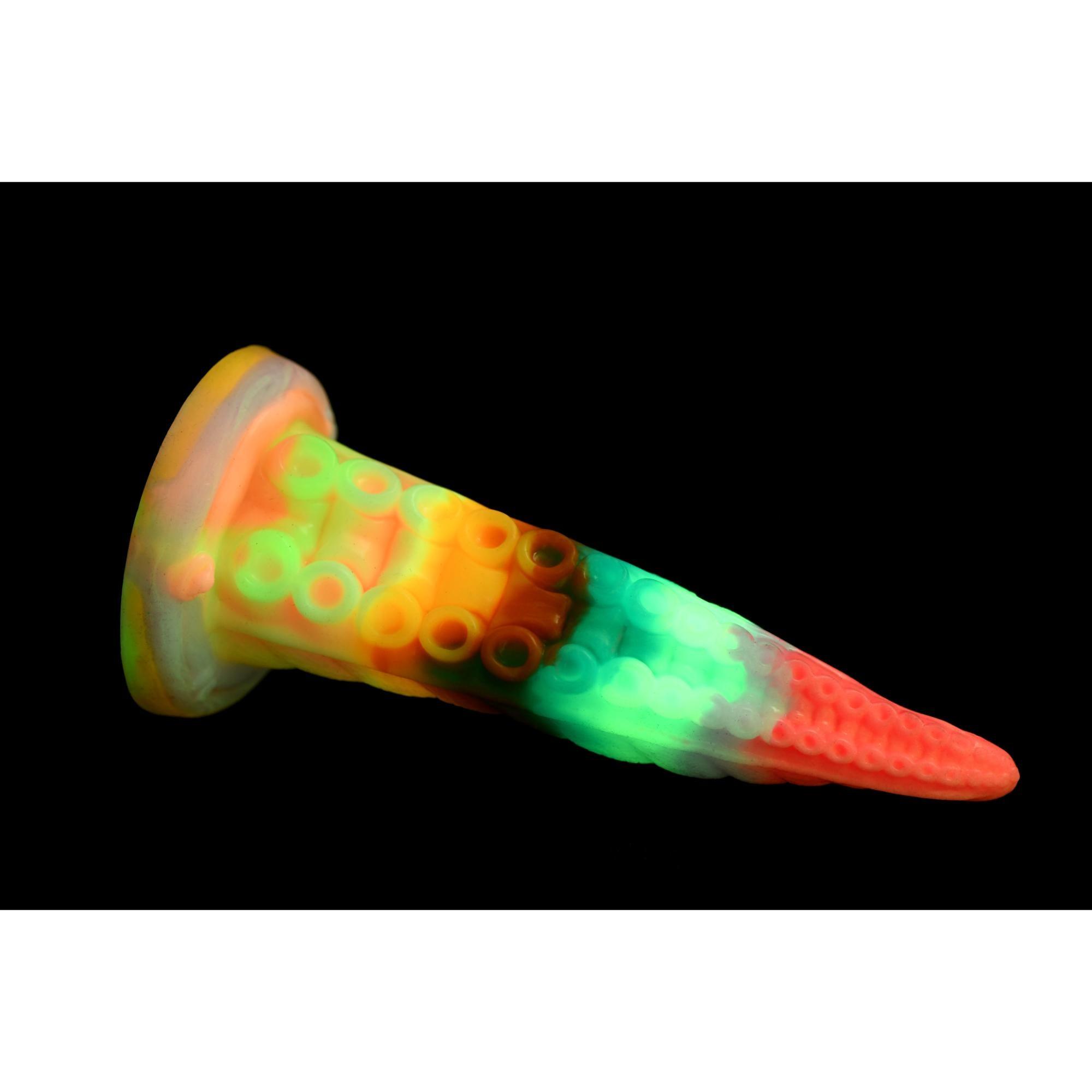 Creature Cocks Luminoctopus Glow in The Dark Tentacle Silicone Dildo - Buy At Luxury Toy X - Free 3-Day Shipping