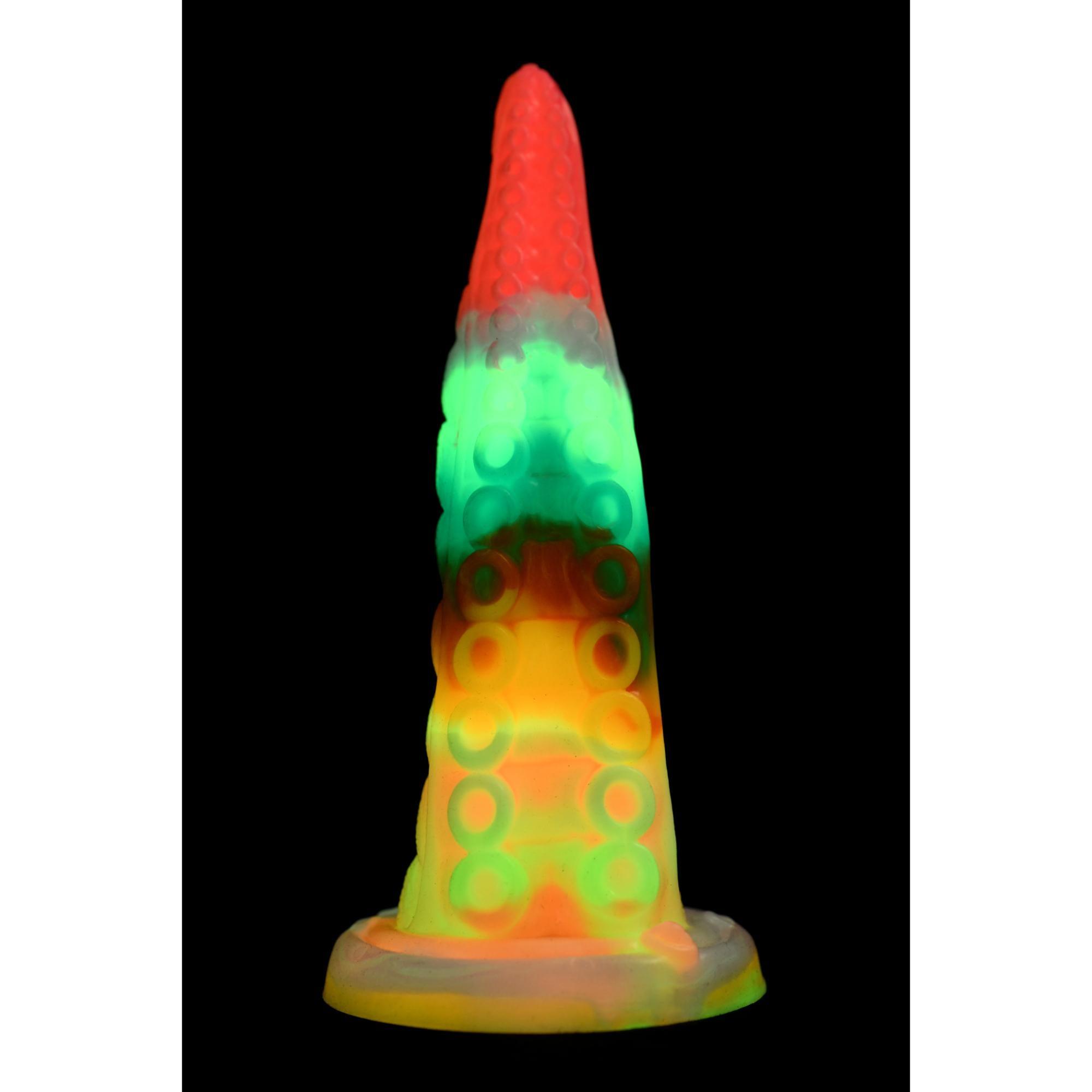 Creature Cocks Luminoctopus Glow in The Dark Tentacle Silicone Dildo - Buy At Luxury Toy X - Free 3-Day Shipping