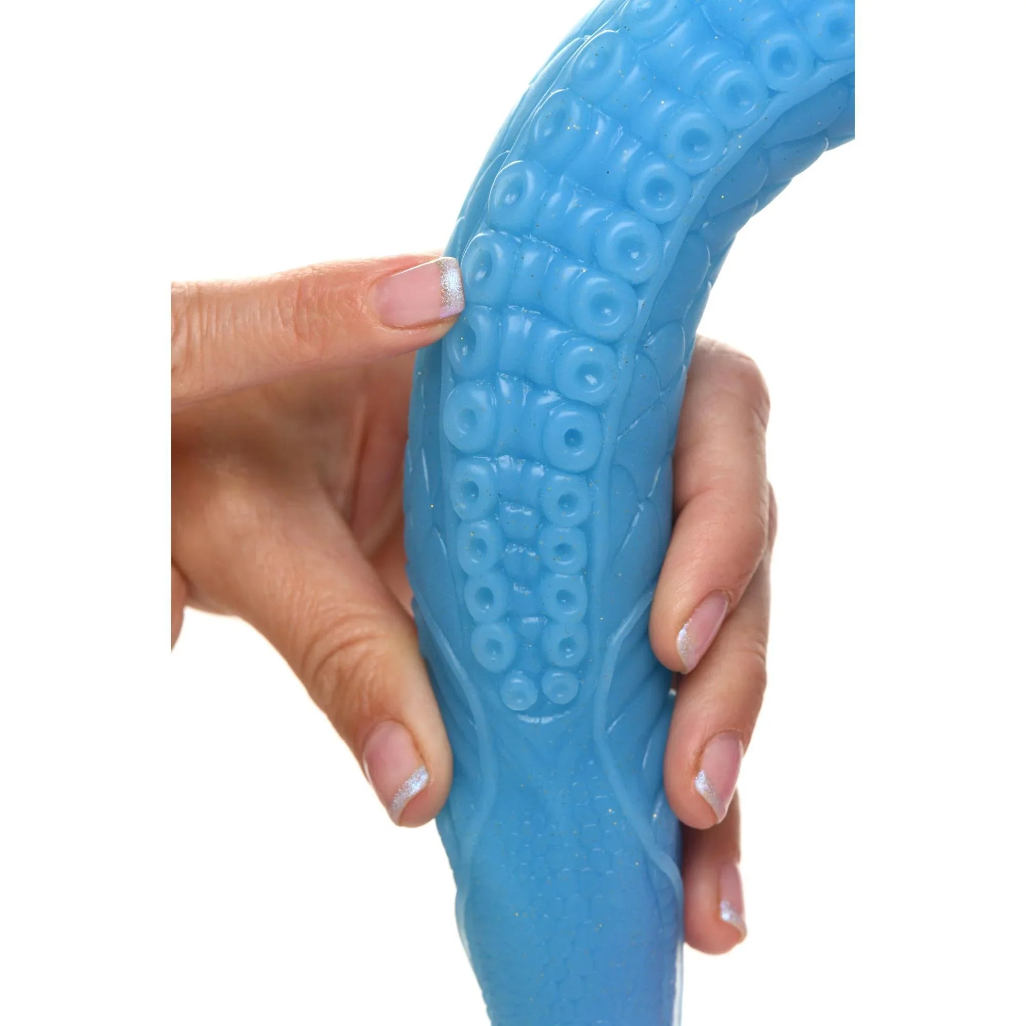 Creature Cocks Makara Glow in The Dark Silicone Snake Dildo - Buy At Luxury Toy X - Free 3-Day Shipping