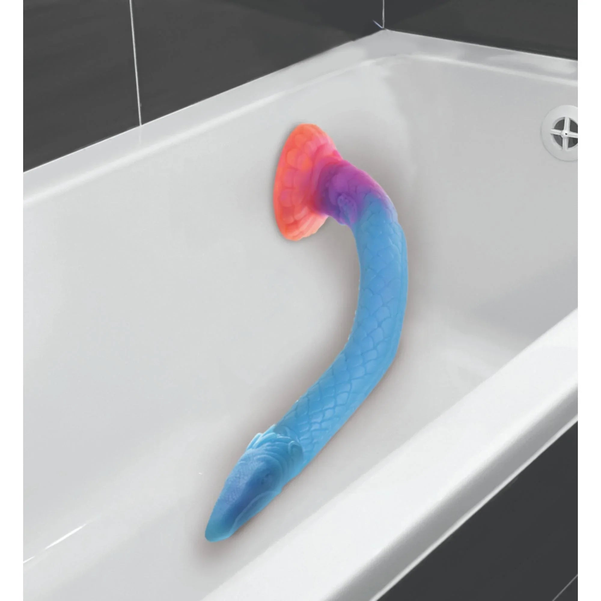 Creature Cocks Makara Glow in The Dark Silicone Snake Dildo - Buy At Luxury Toy X - Free 3-Day Shipping