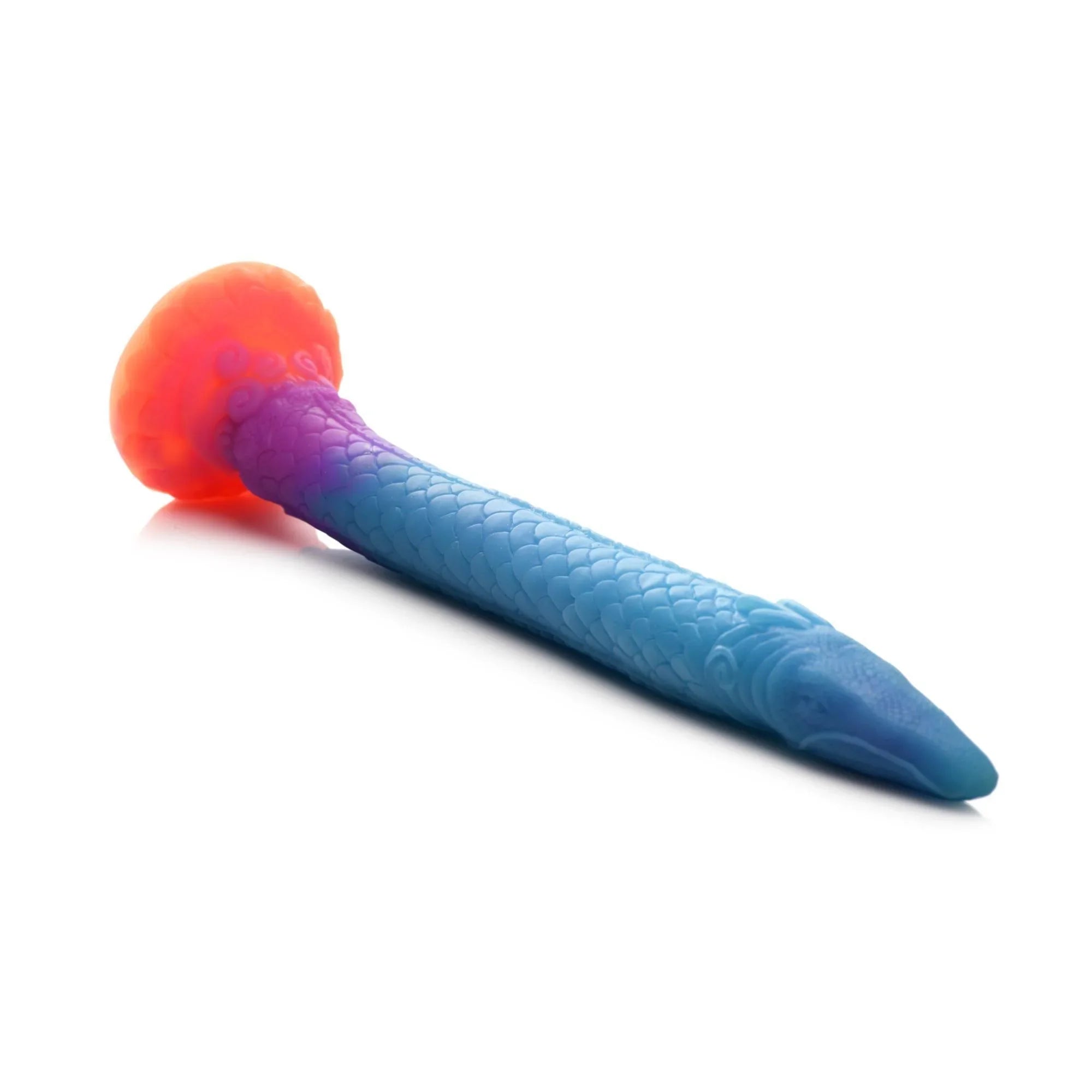 Creature Cocks Makara Glow in The Dark Silicone Snake Dildo - Buy At Luxury Toy X - Free 3-Day Shipping