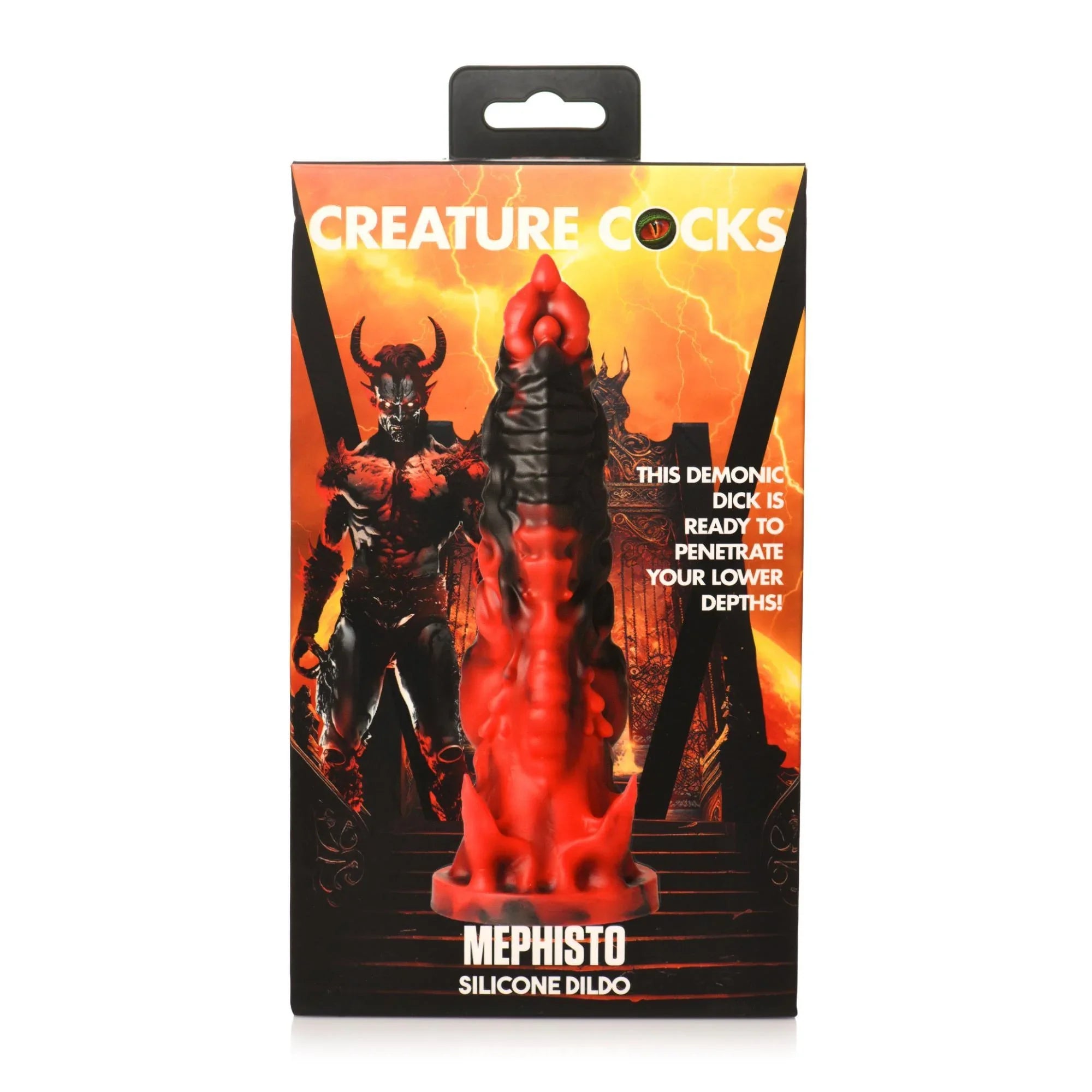 Creature Cocks Mephisto Silicone Dildo - Buy At Luxury Toy X - Free 3-Day Shipping