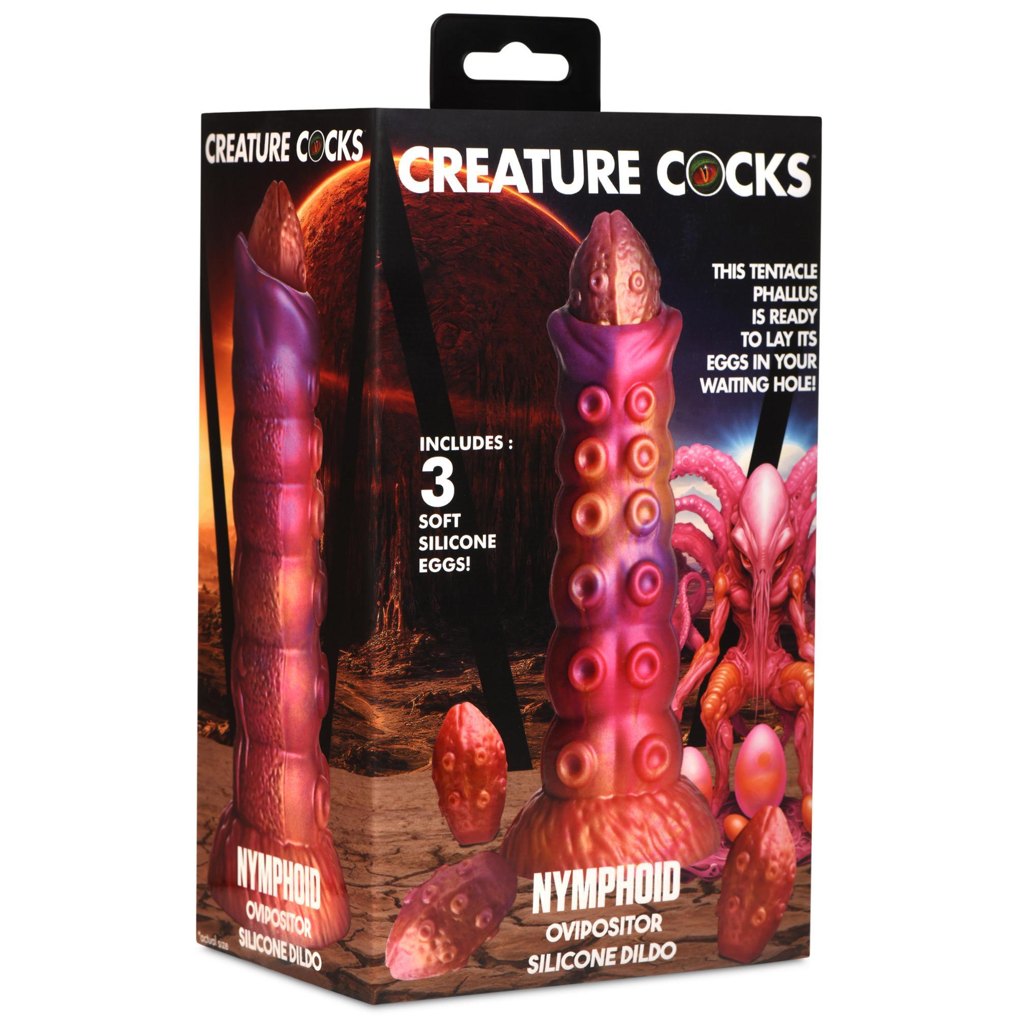 Creature Cocks Nymphoid Ovipositor Silicone Dildo - Buy At Luxury Toy X - Free 3-Day Shipping