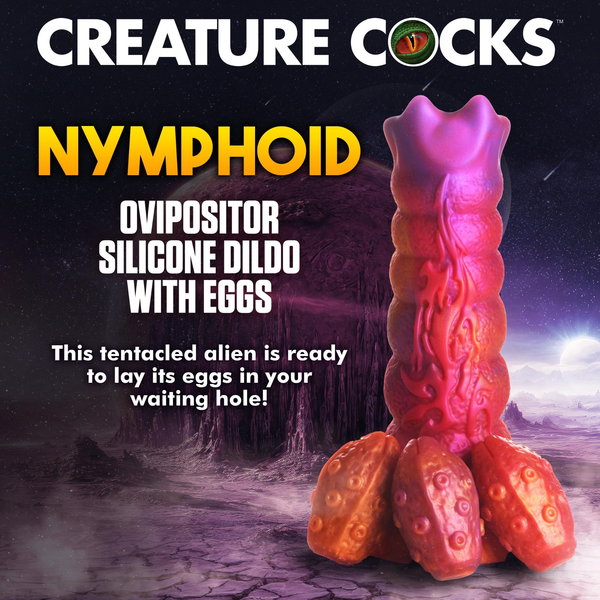 Creature Cocks Nymphoid Ovipositor Silicone Dildo - Buy At Luxury Toy X - Free 3-Day Shipping