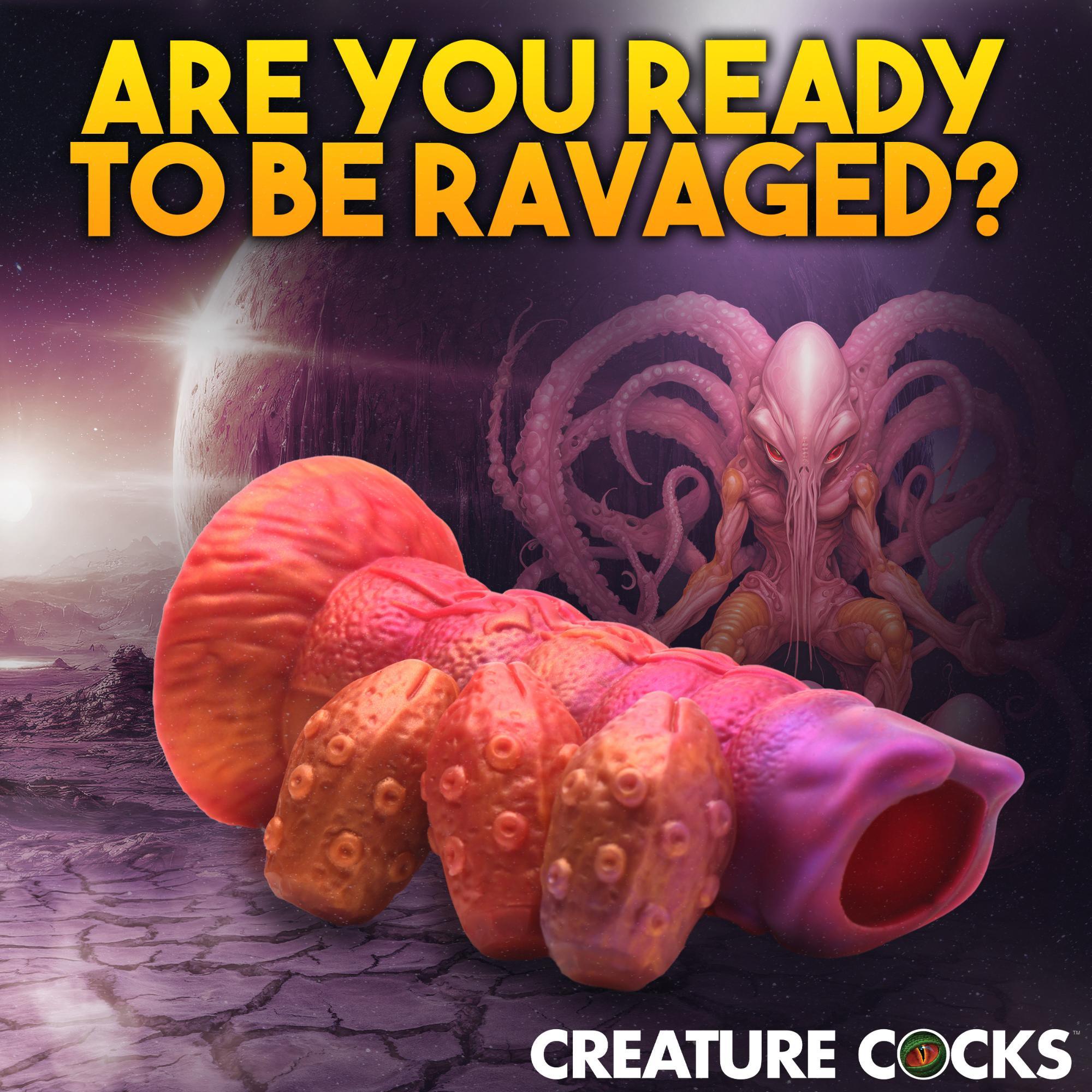 Creature Cocks Nymphoid Ovipositor Silicone Dildo - Buy At Luxury Toy X - Free 3-Day Shipping