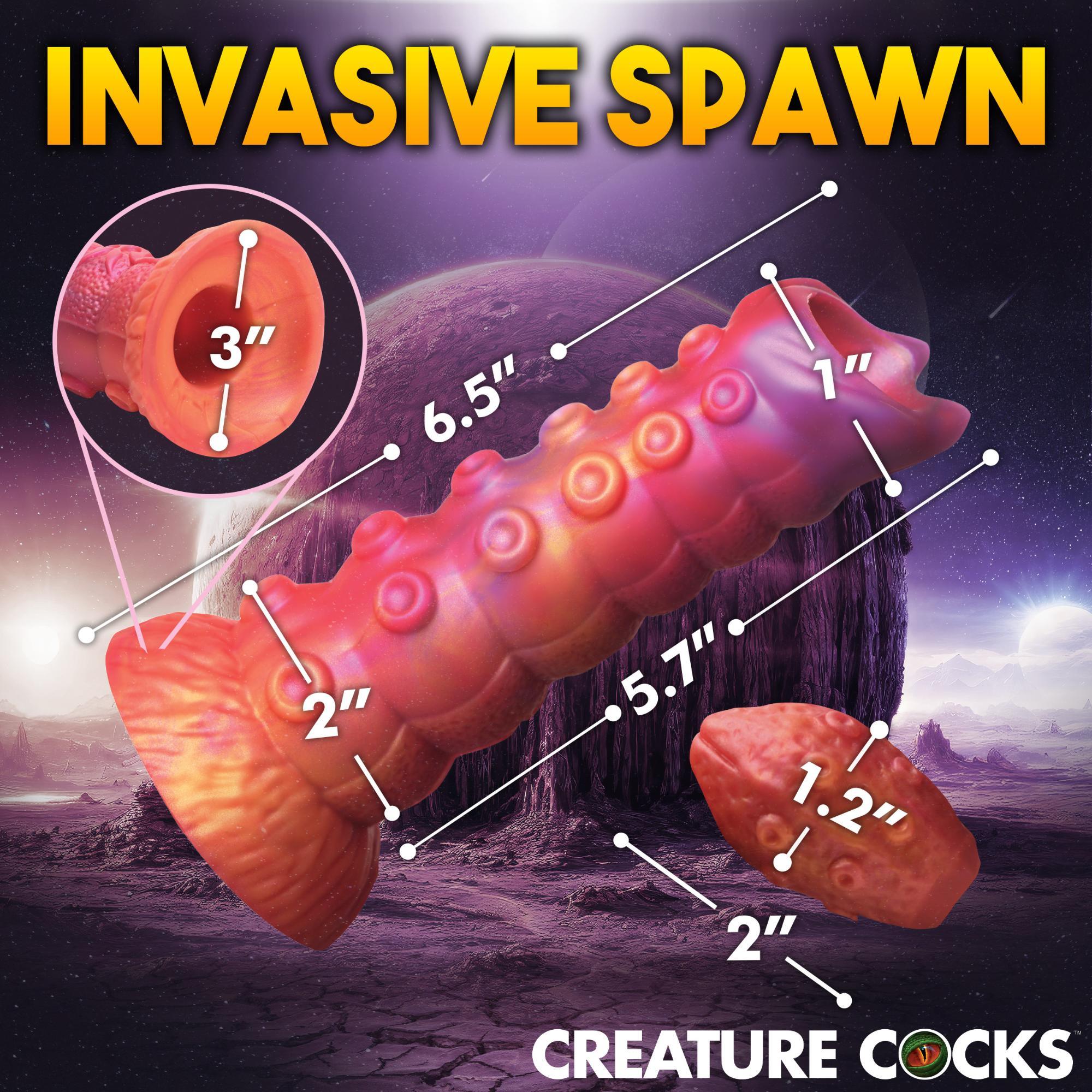 Creature Cocks Nymphoid Ovipositor Silicone Dildo - Buy At Luxury Toy X - Free 3-Day Shipping