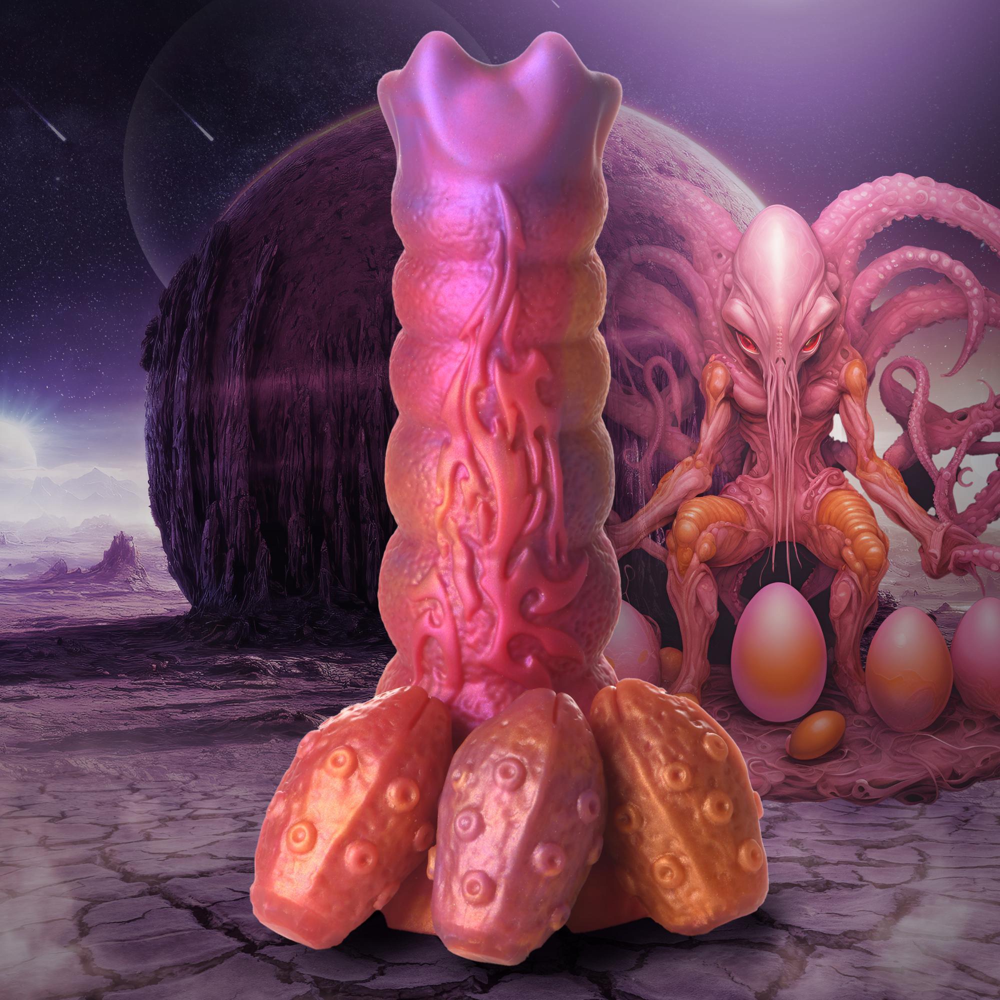 Creature Cocks Nymphoid Ovipositor Silicone Dildo - Buy At Luxury Toy X - Free 3-Day Shipping