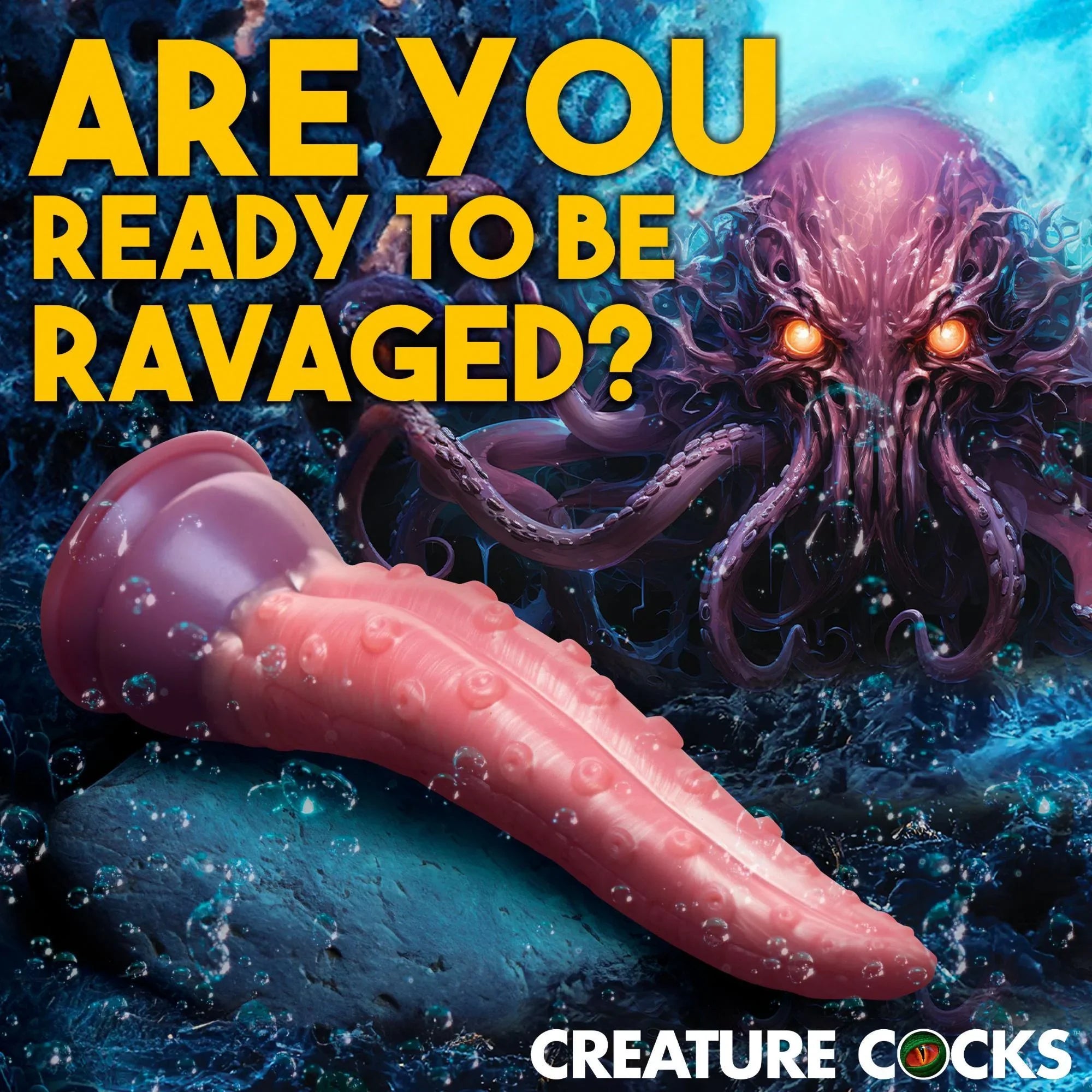 Creature Cocks Octoprobe Tentacle Silicone Dildo - Buy At Luxury Toy X - Free 3-Day Shipping