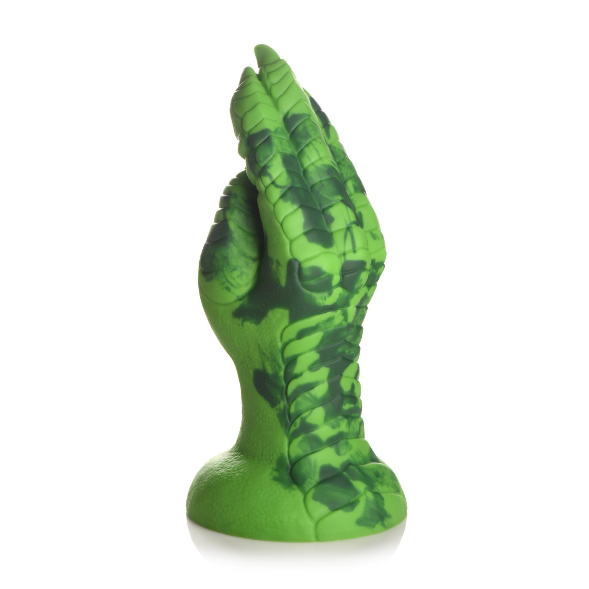 Creature Cocks Raptor Claw Fisting Silicone Dildo - Green - Buy At Luxury Toy X - Free 3-Day Shipping