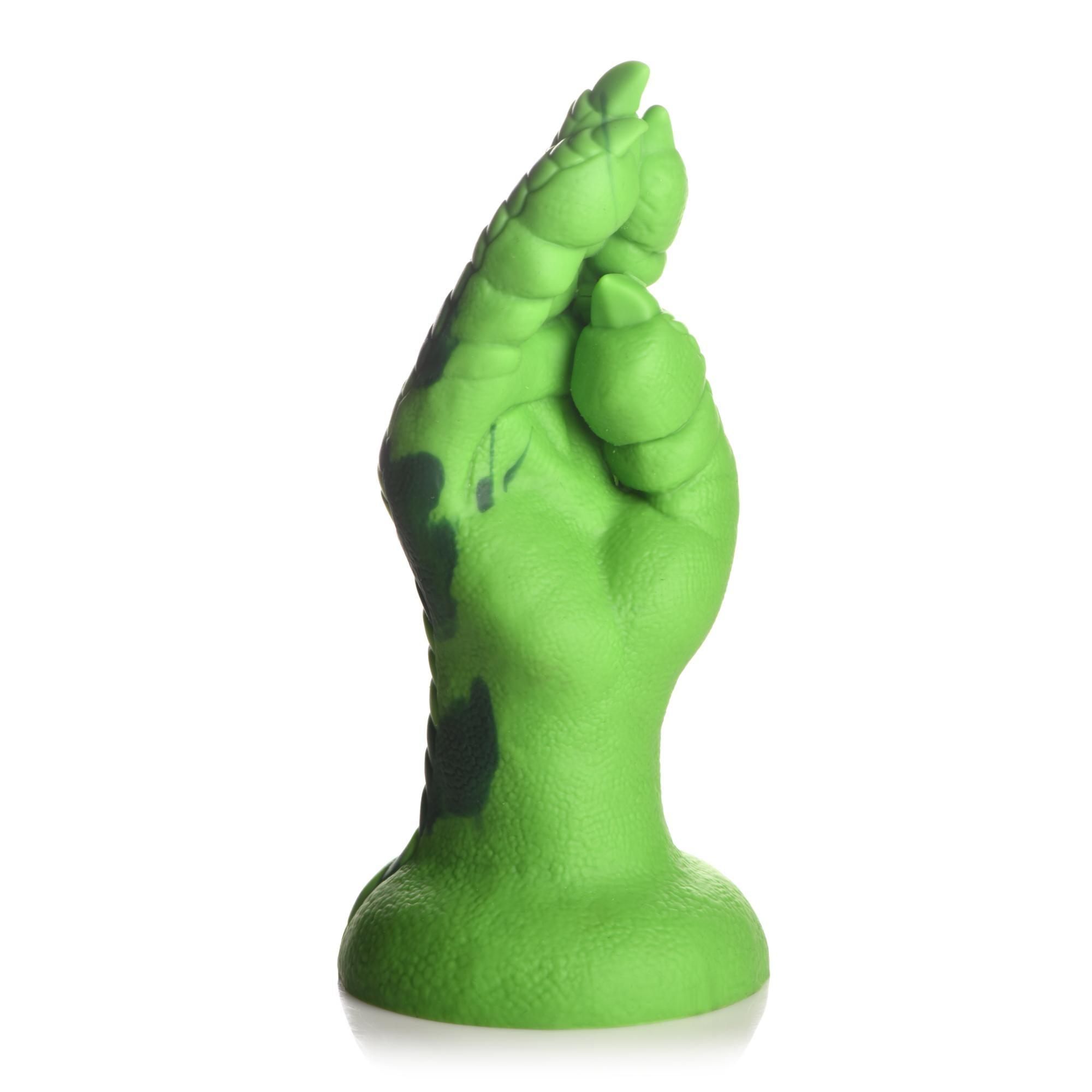 Creature Cocks Raptor Claw Fisting Silicone Dildo - Green - Buy At Luxury Toy X - Free 3-Day Shipping