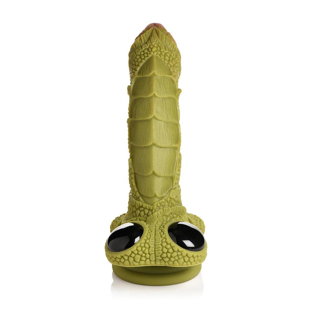 Creature Cocks Swamp Monster Scaly Silicone Dildo - Buy At Luxury Toy X - Free 3-Day Shipping