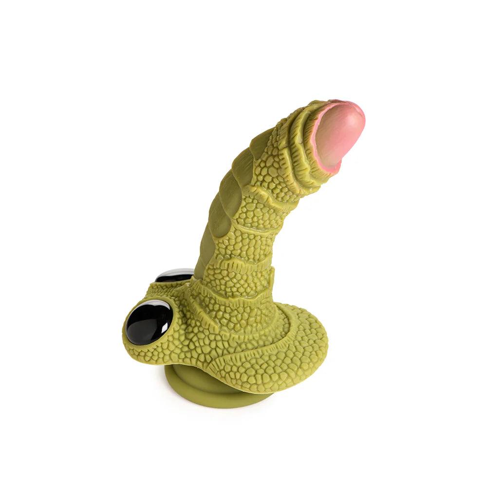 Creature Cocks Swamp Monster Scaly Silicone Dildo - Buy At Luxury Toy X - Free 3-Day Shipping