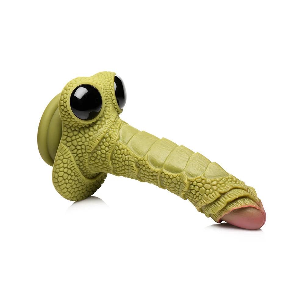 Creature Cocks Swamp Monster Scaly Silicone Dildo - Buy At Luxury Toy X - Free 3-Day Shipping