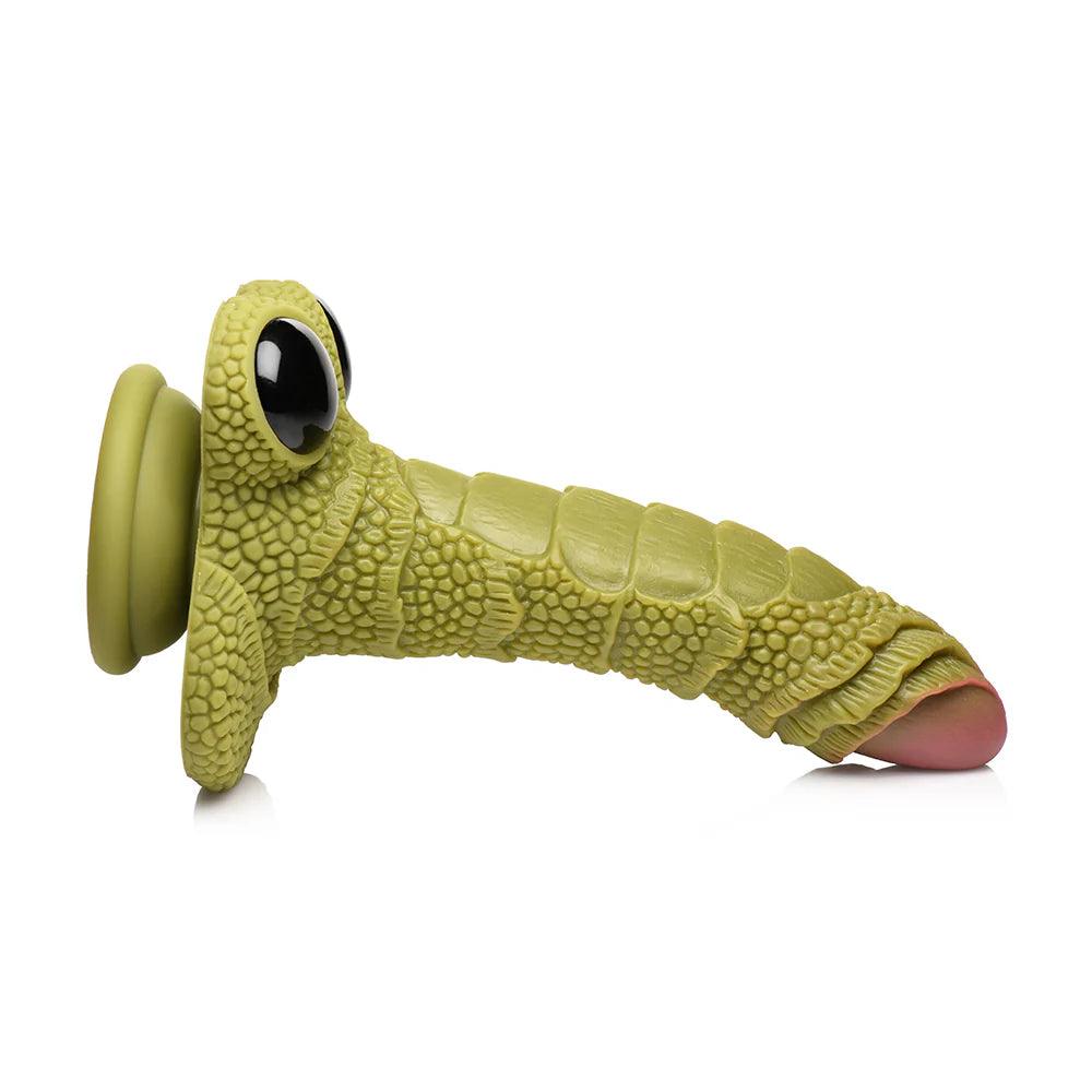 Creature Cocks Swamp Monster Scaly Silicone Dildo - Buy At Luxury Toy X - Free 3-Day Shipping