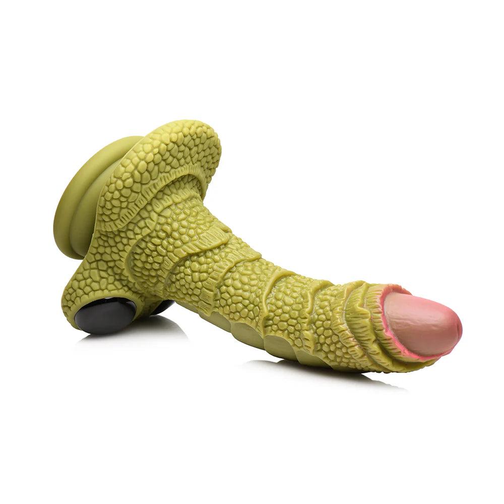 Creature Cocks Swamp Monster Scaly Silicone Dildo - Buy At Luxury Toy X - Free 3-Day Shipping