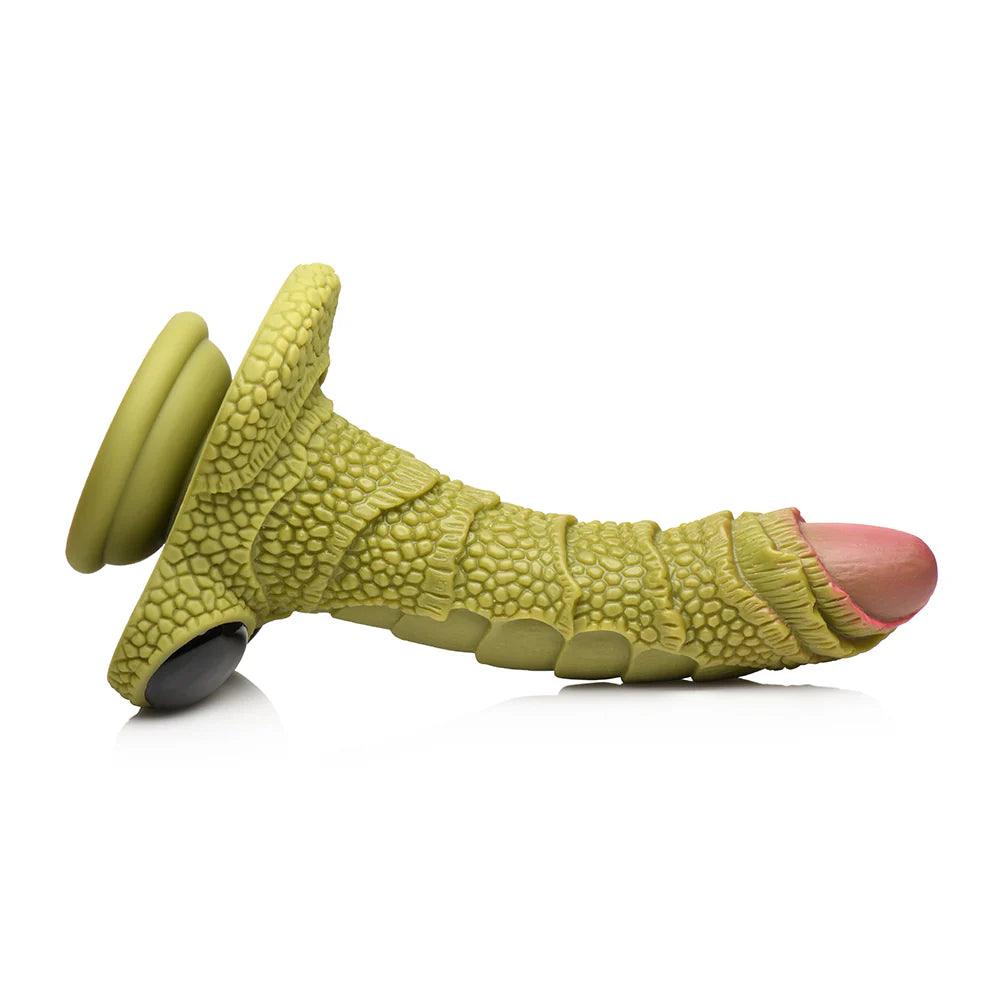 Creature Cocks Swamp Monster Scaly Silicone Dildo - Buy At Luxury Toy X - Free 3-Day Shipping