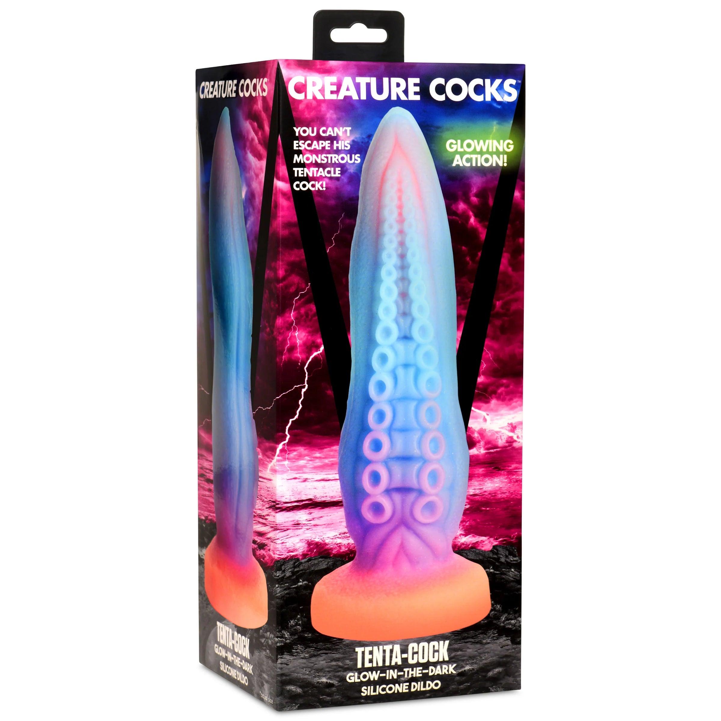 Creature Cocks Tenta-Cock Glow in the Dark - Buy At Luxury Toy X - Free 3-Day Shipping