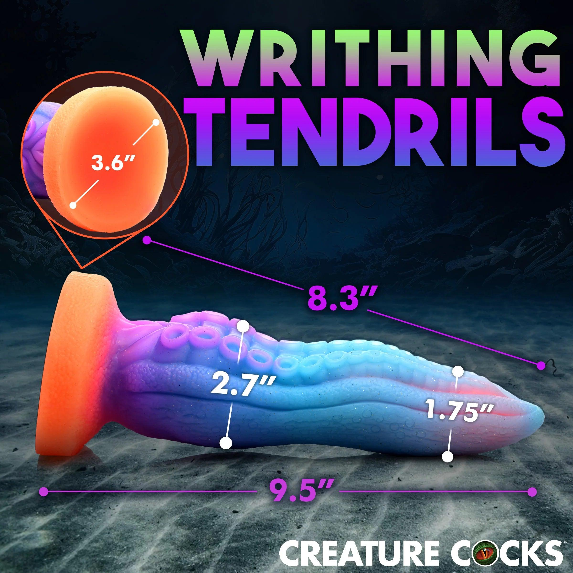 Creature Cocks Tenta-Cock Glow in the Dark - Buy At Luxury Toy X - Free 3-Day Shipping