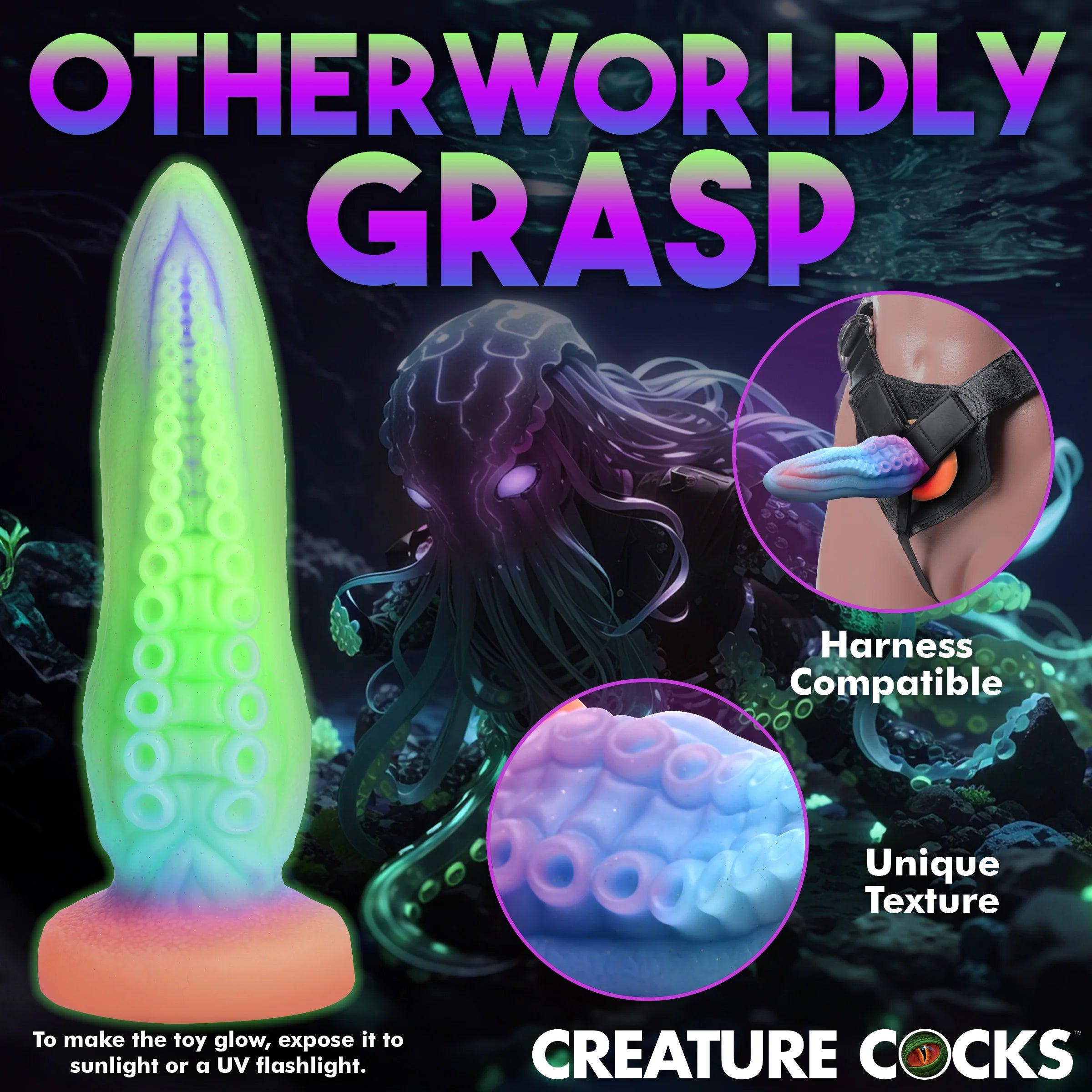 Creature Cocks Tenta-Cock Glow in the Dark - Buy At Luxury Toy X - Free 3-Day Shipping