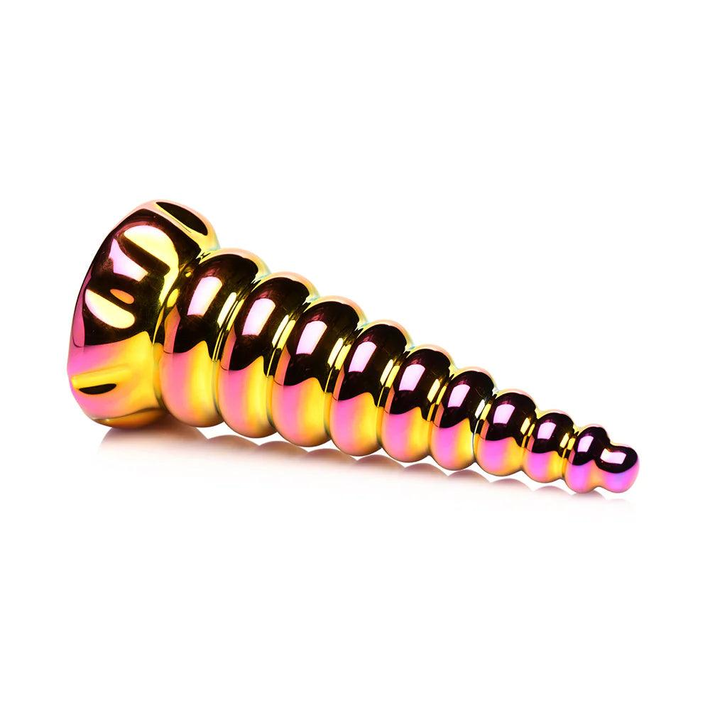 Creature Cocks Twilight Rainbow Glass Dildo - Buy At Luxury Toy X - Free 3-Day Shipping