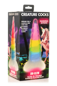 Creature Cocks Uni-Glow Glow-in-the-Dark Silicone Dildo