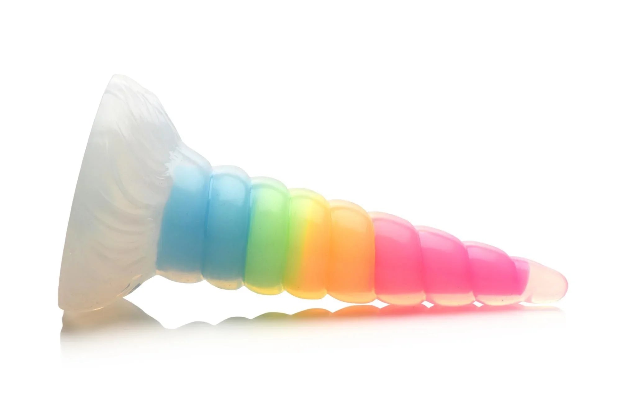 Creature Cocks Uni-Glow Glow-in-the-Dark Silicone Dildo - Buy At Luxury Toy X - Free 3-Day Shipping
